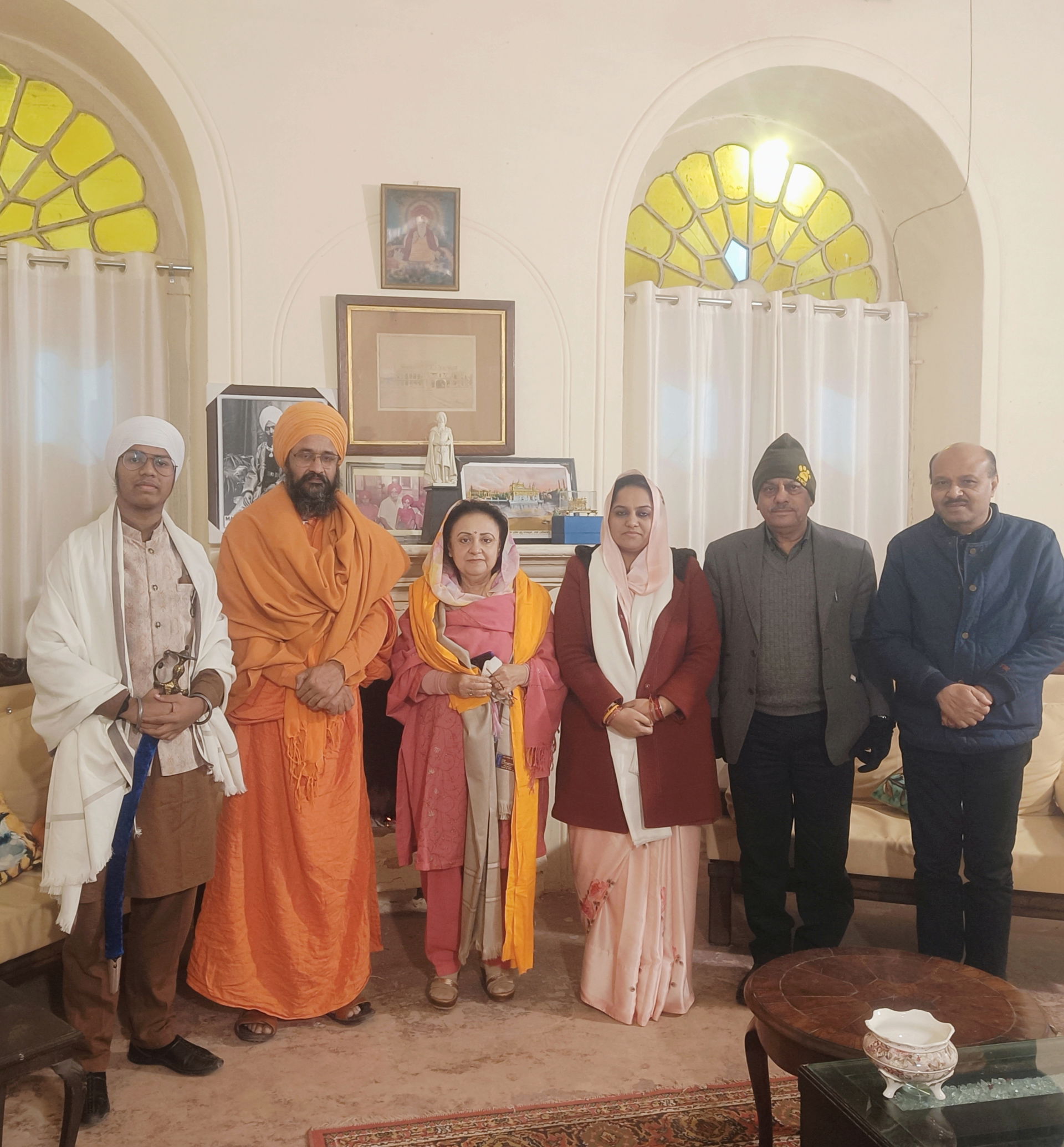 Maharani Uma Singh of Nabha, Kunwarrani Preeti Singh of Nabha w…