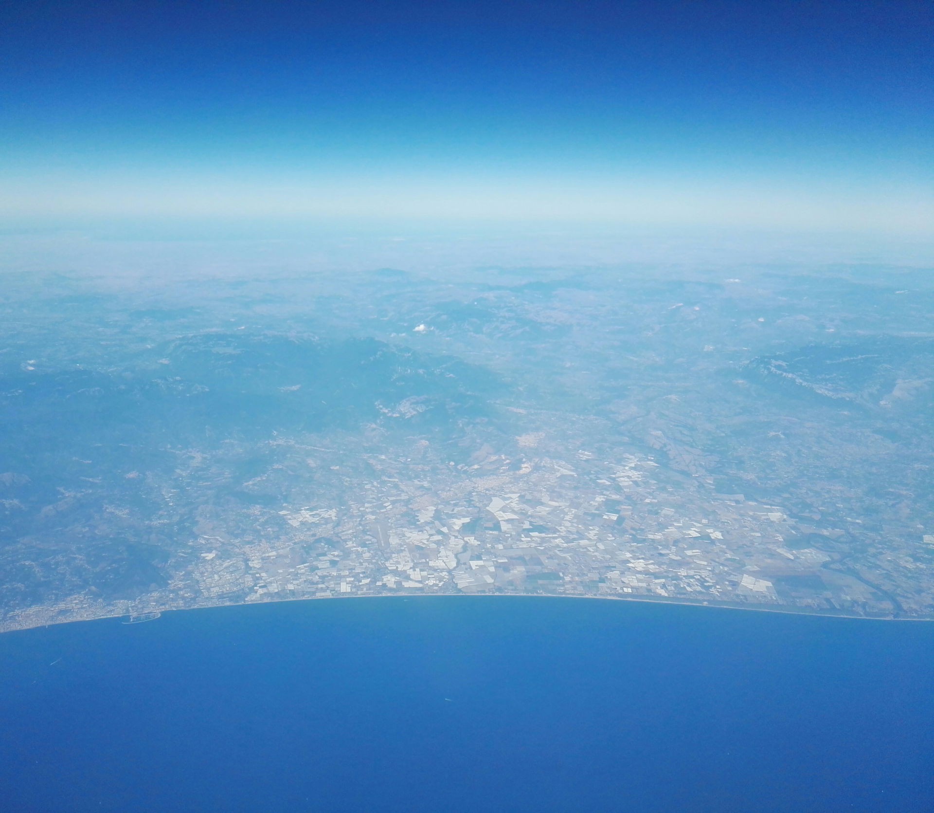 Plain of the Sele (aerial view)
