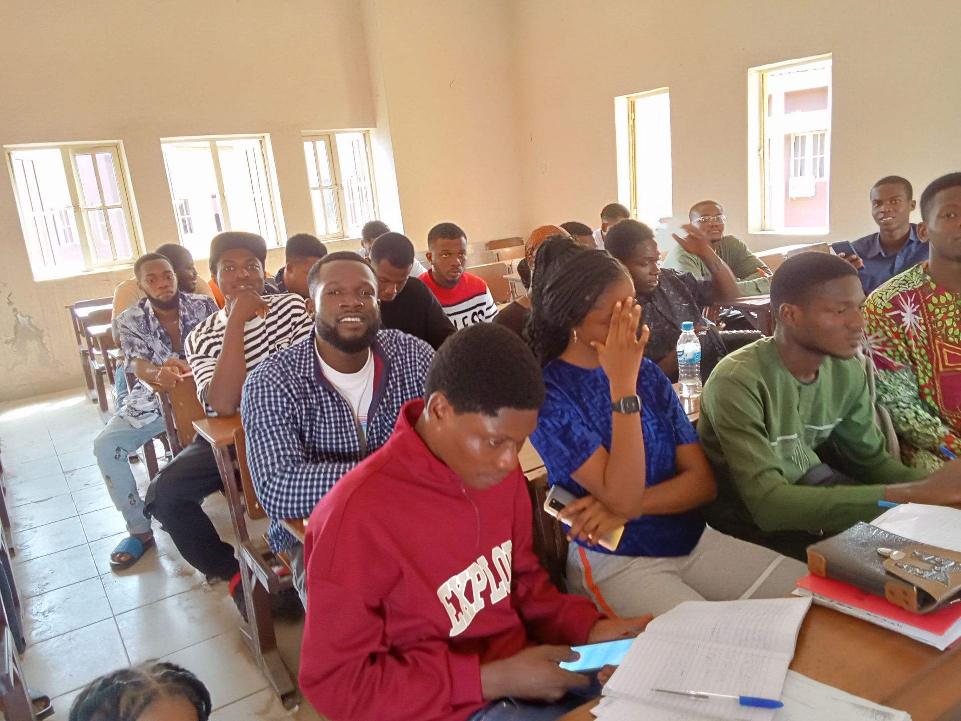 Project in Ogwashi -Uku Polytechnic Delta State.