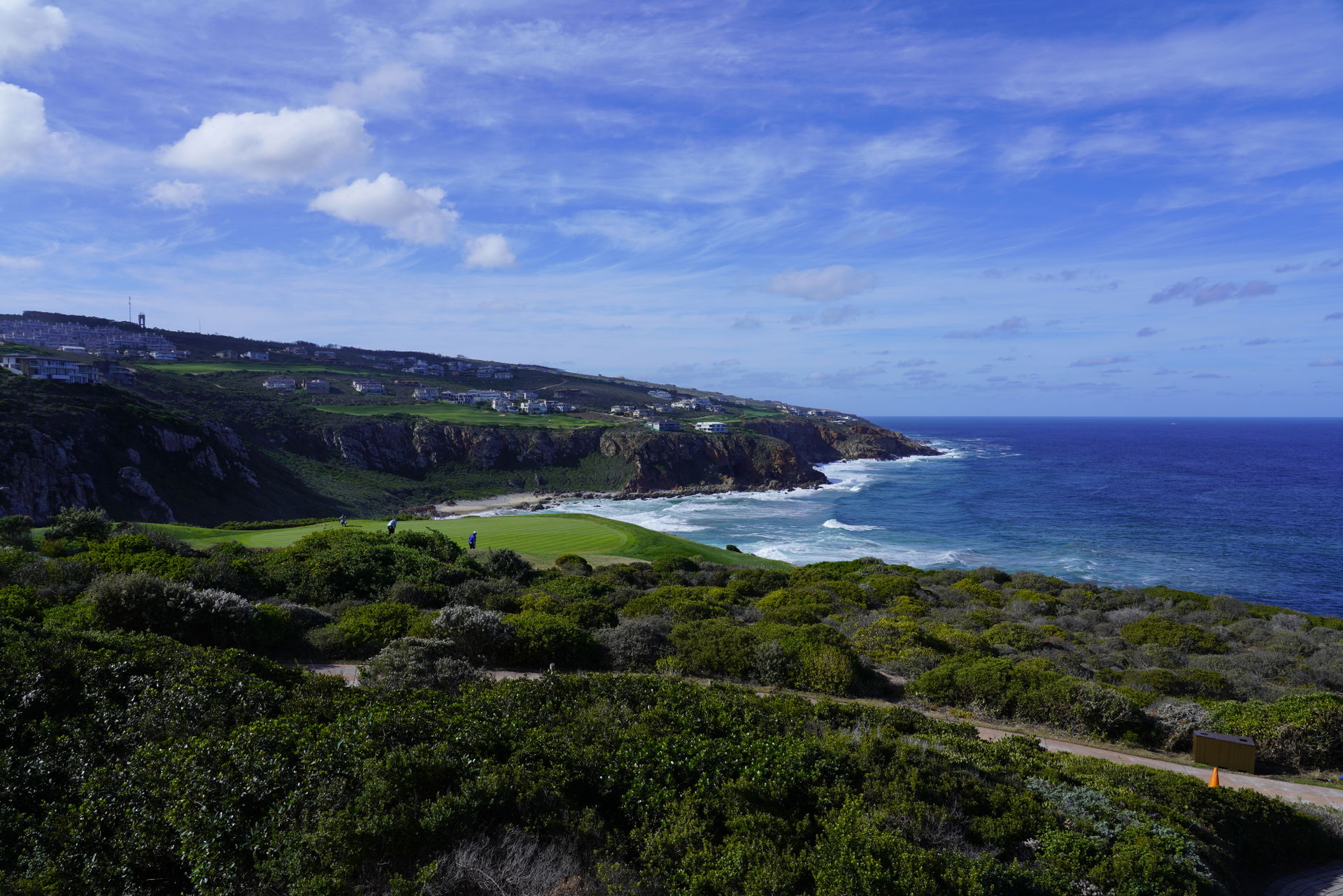 A view from Pinnacle Point, Mossel Bay