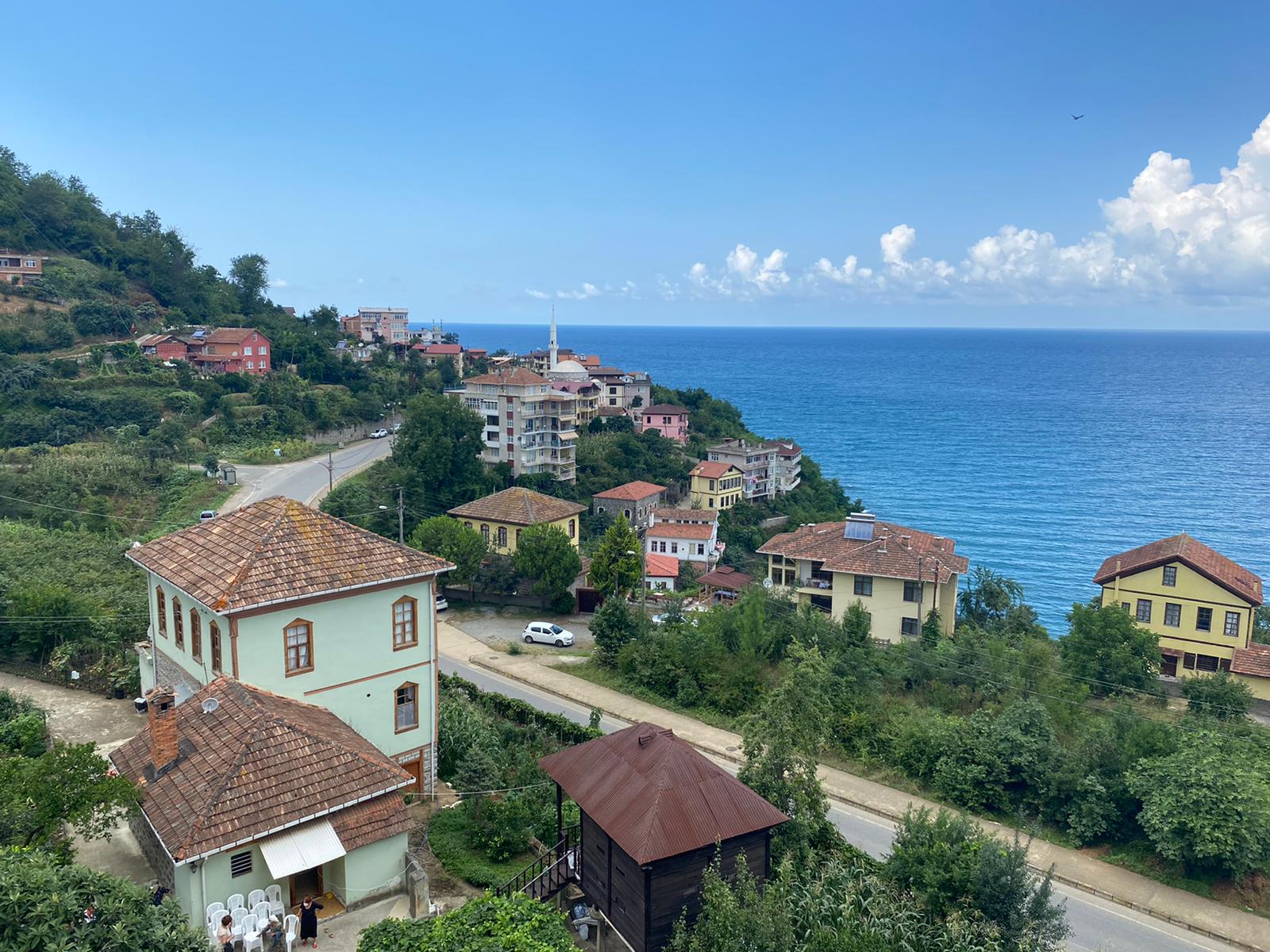 Araklı - Trabzon (Denize bakan tabiat manzarası)
