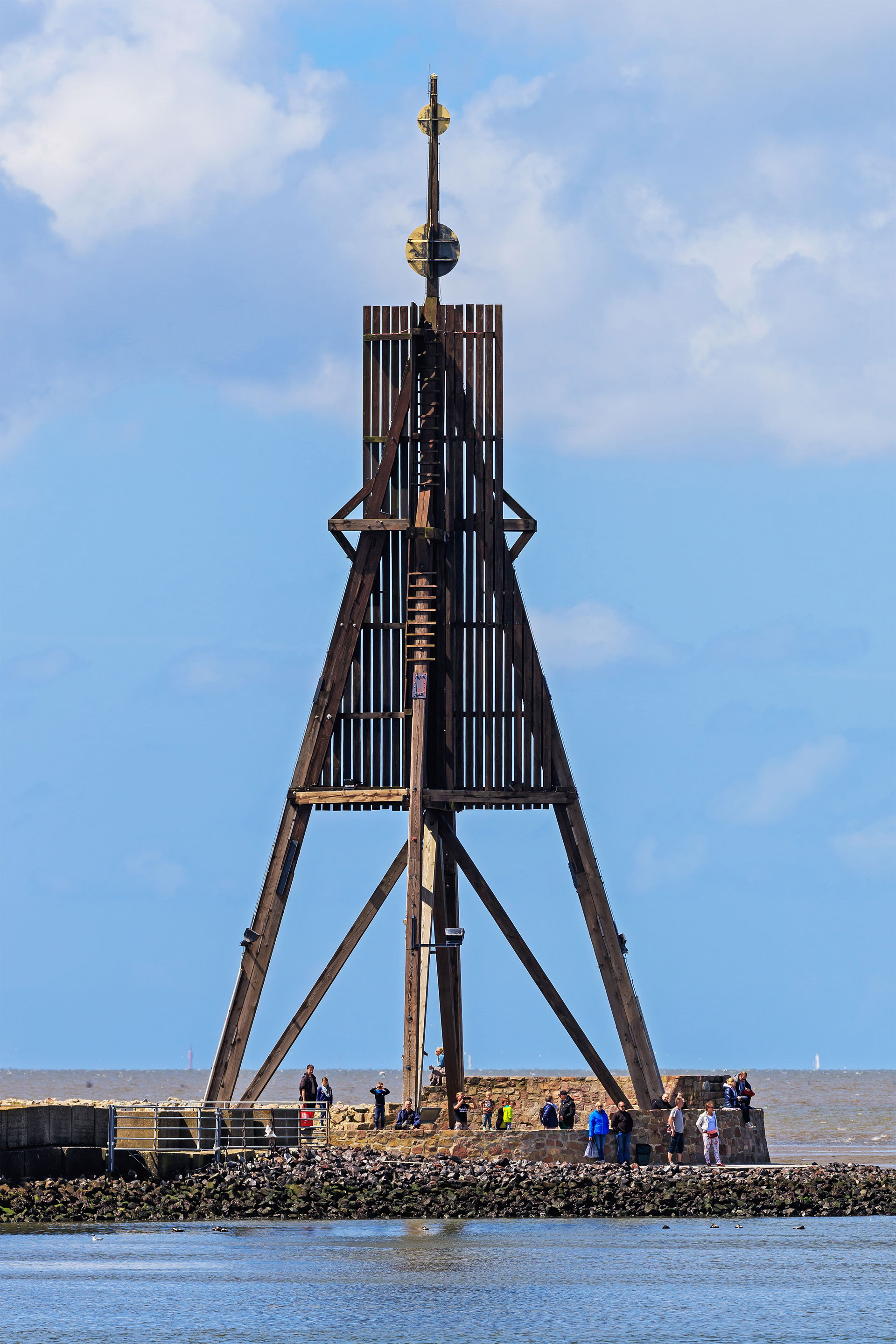 «Kugelbake» in Cuxhaven, Germany