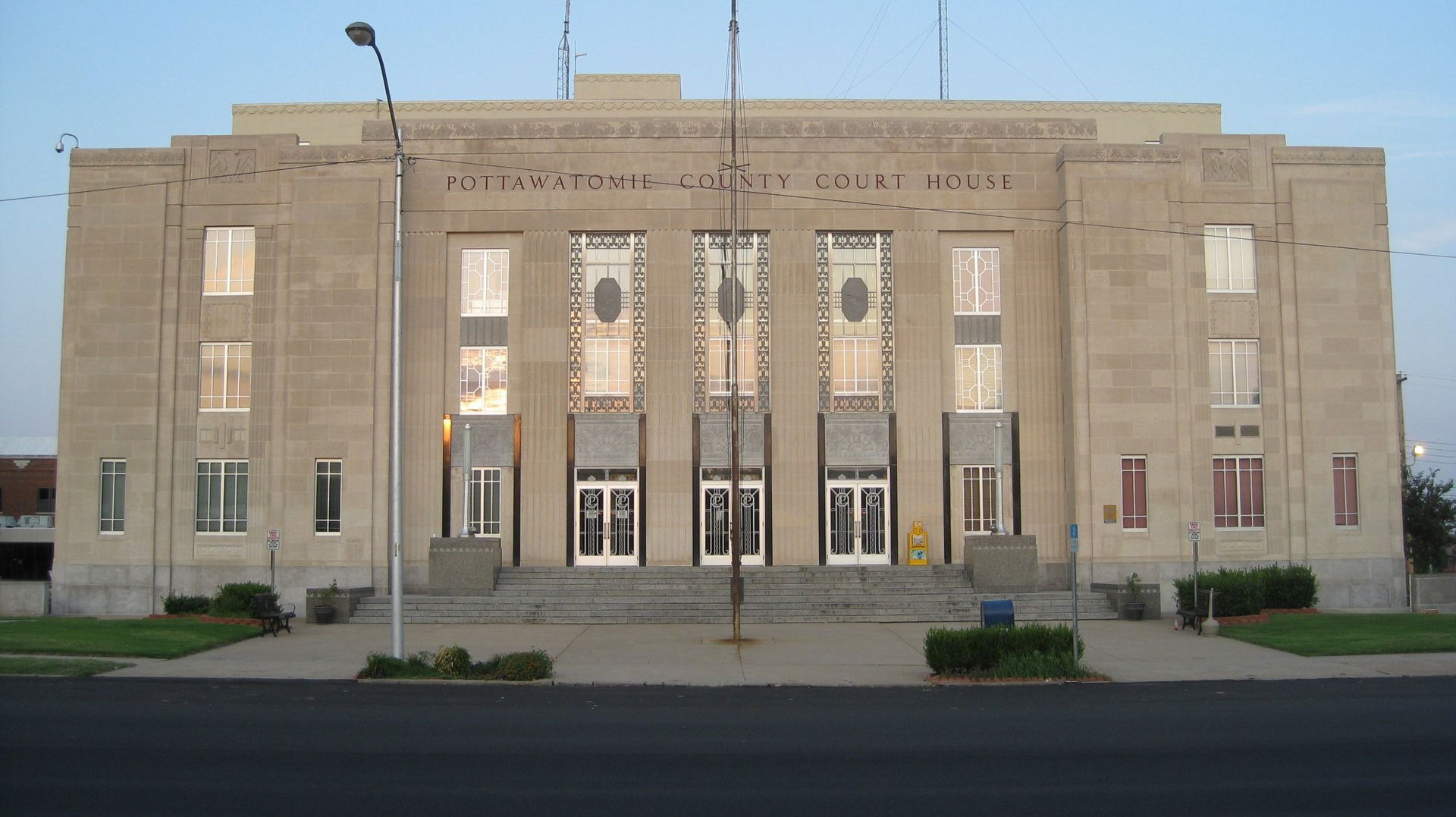 Pottawatomie Courthouse in Shawnee, Oklahoma
