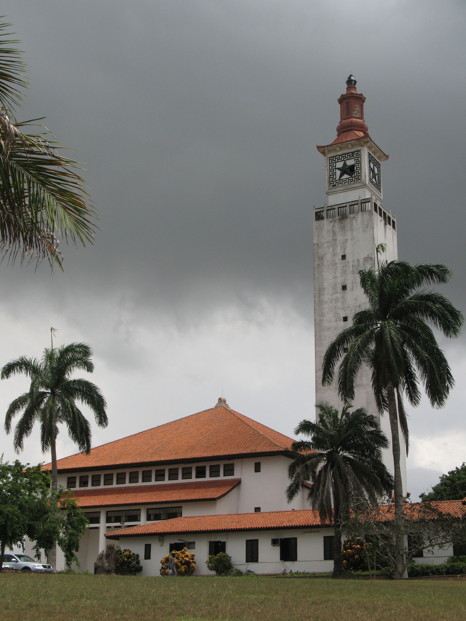 The Tower on Legon Campus, University of Ghana, Accra, Ghana.