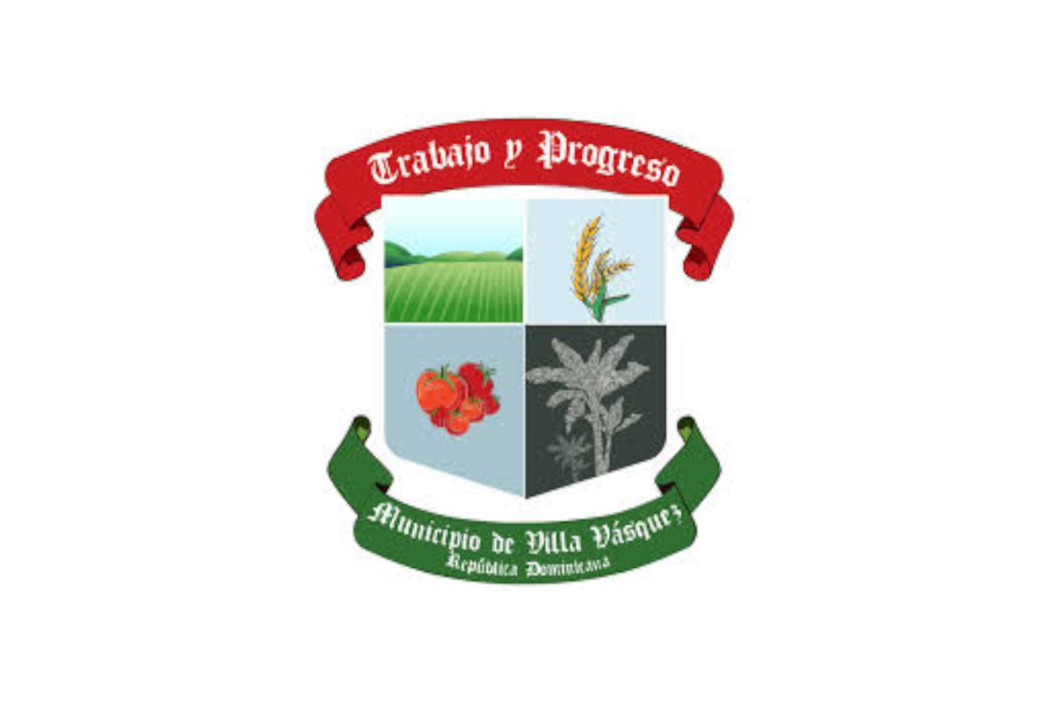 Flag of Villa Vasquez, Dominican Republic