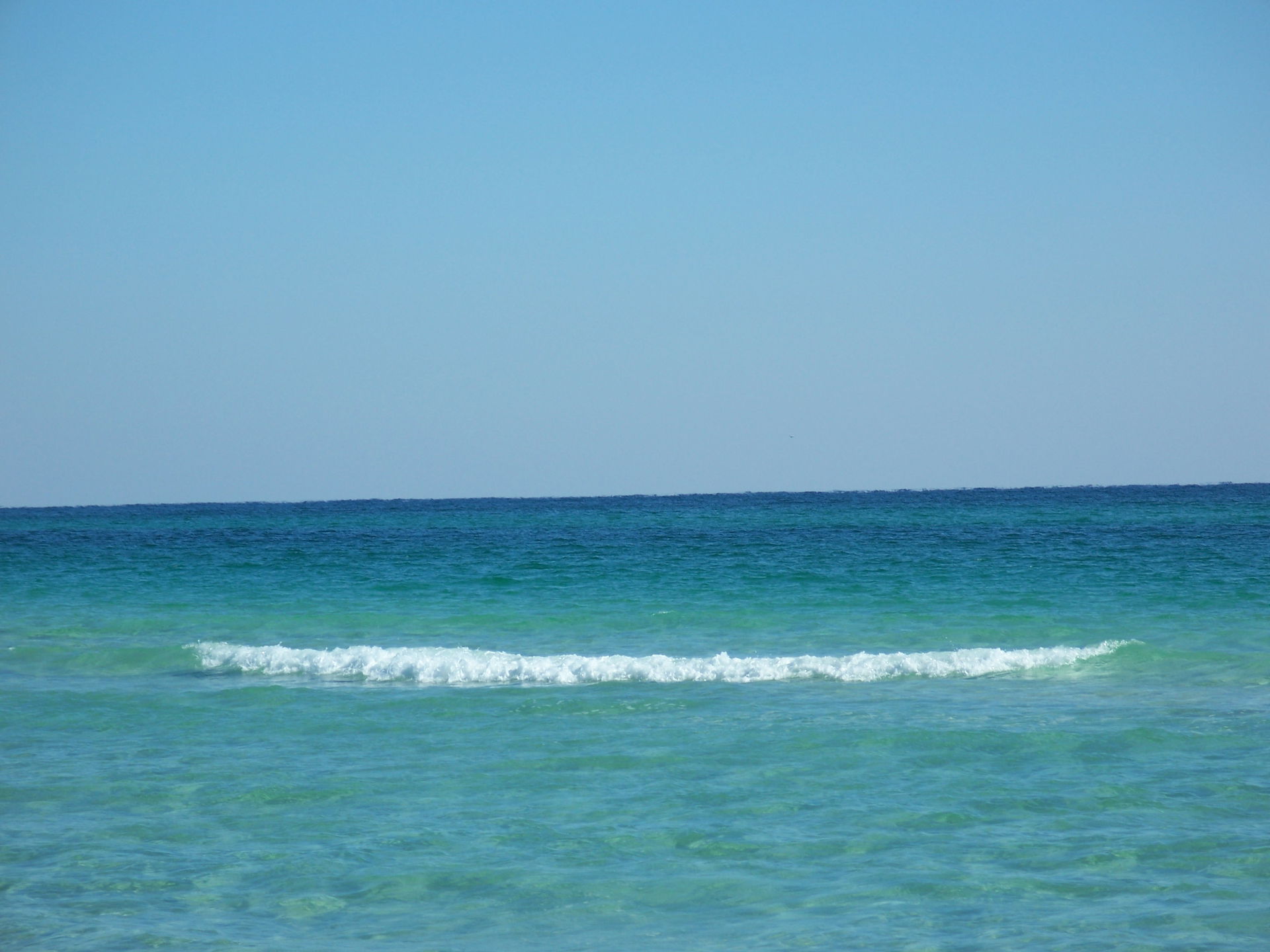 Gulf Islands National Seashore: Santa Rosa Area: Looking south …