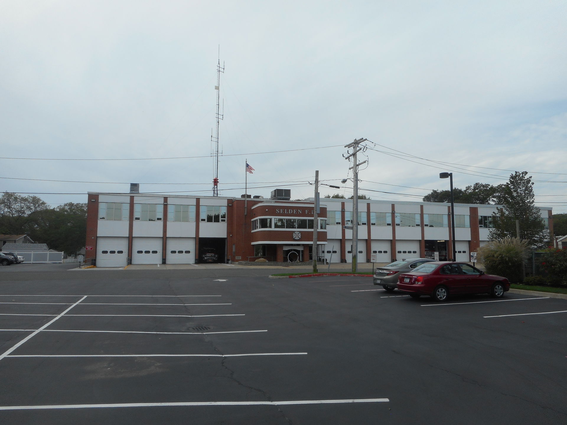 The Selden Fire Department on Woodmere Place in Selden, New Yor…