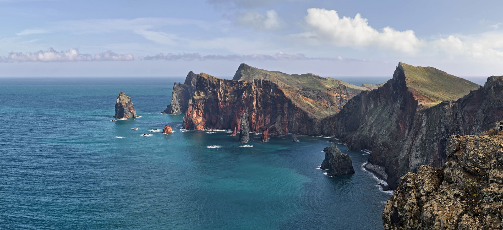 Ponta de São Lourenço, Madeira, Portugal. Heading north north e…