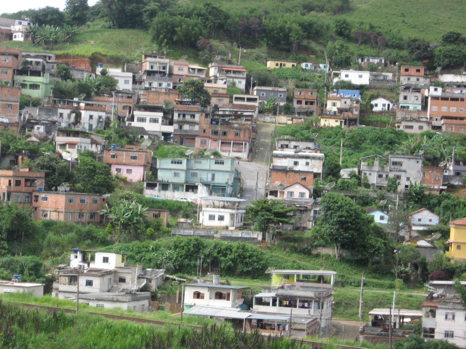Vista da cidade mineira de Santos Dumont.