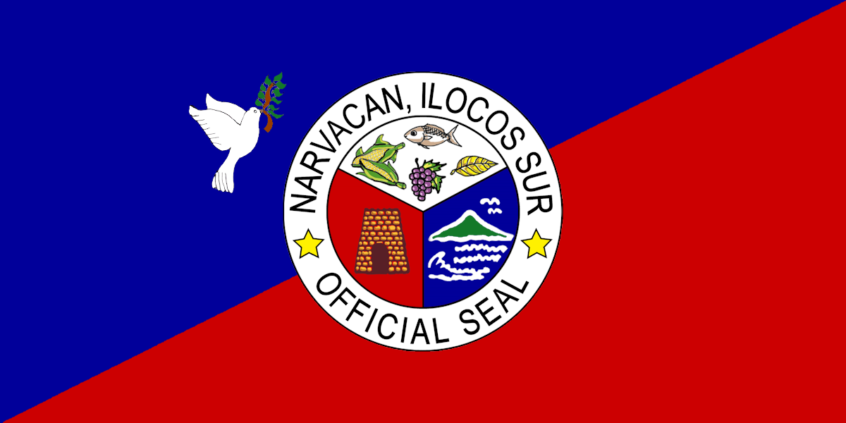 Flag of Narvacan, Ilocos Sur