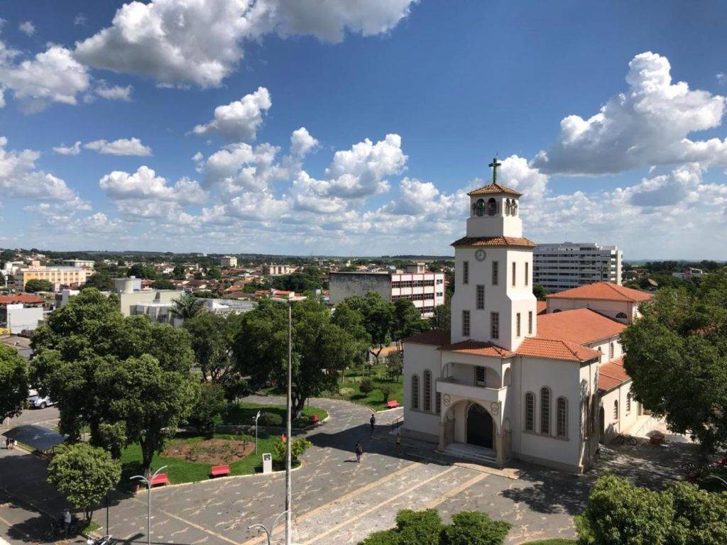 Centro de Lagoa da Prata