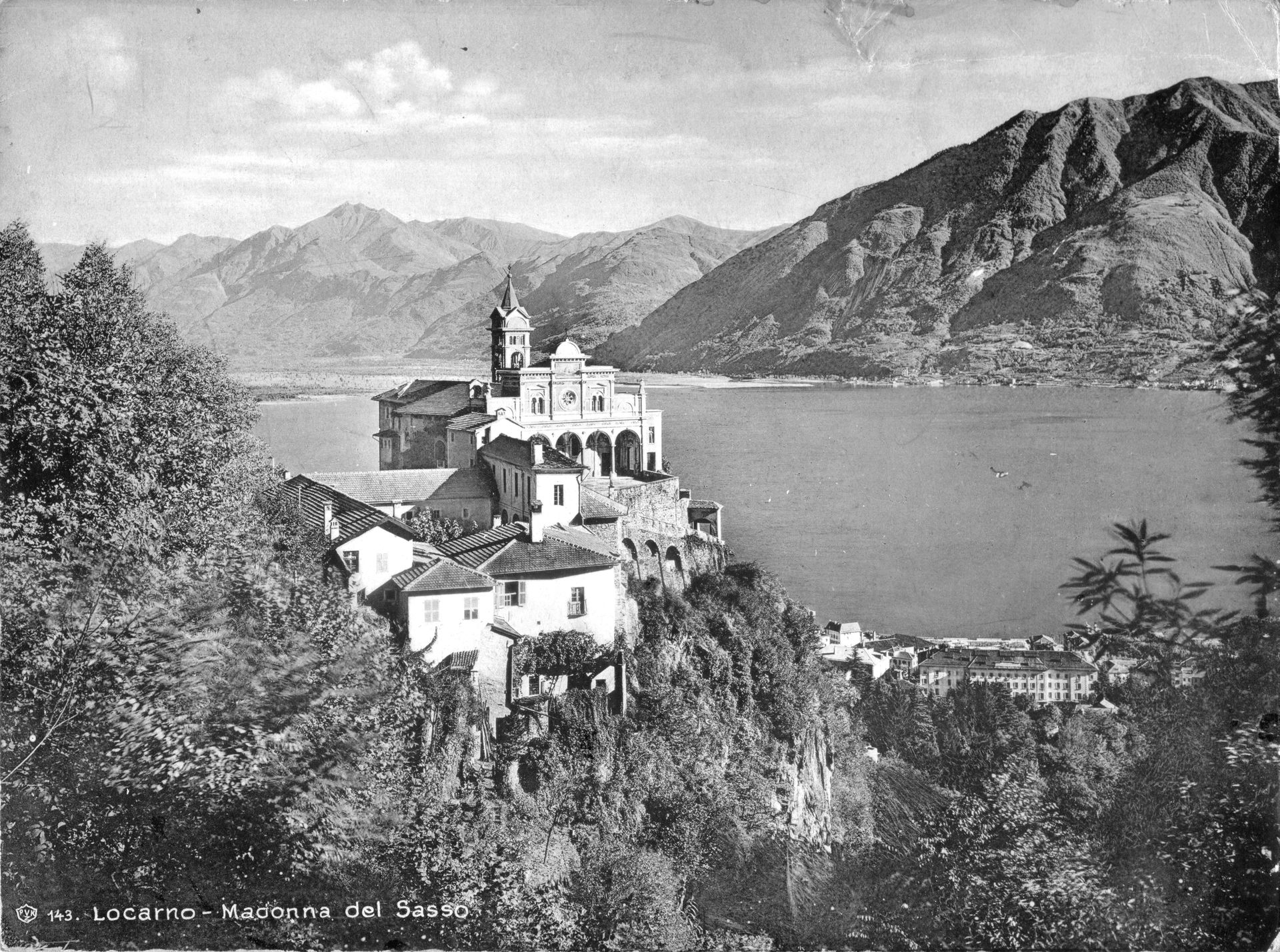 Locarno in Switzerland, Madonna del Sasso in Orselina, Baroque …