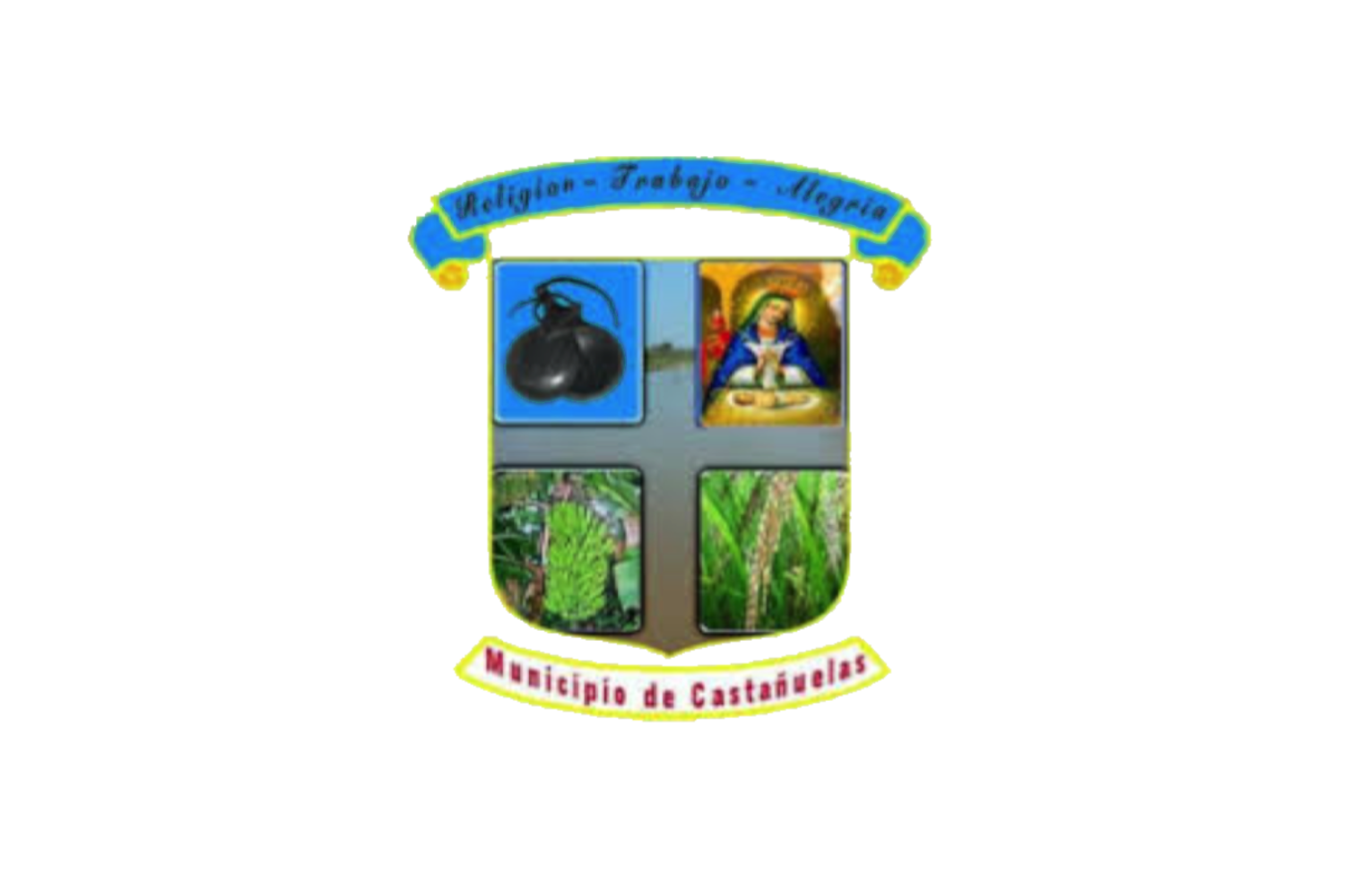 Flag of Castañuelas, Dominican Republic