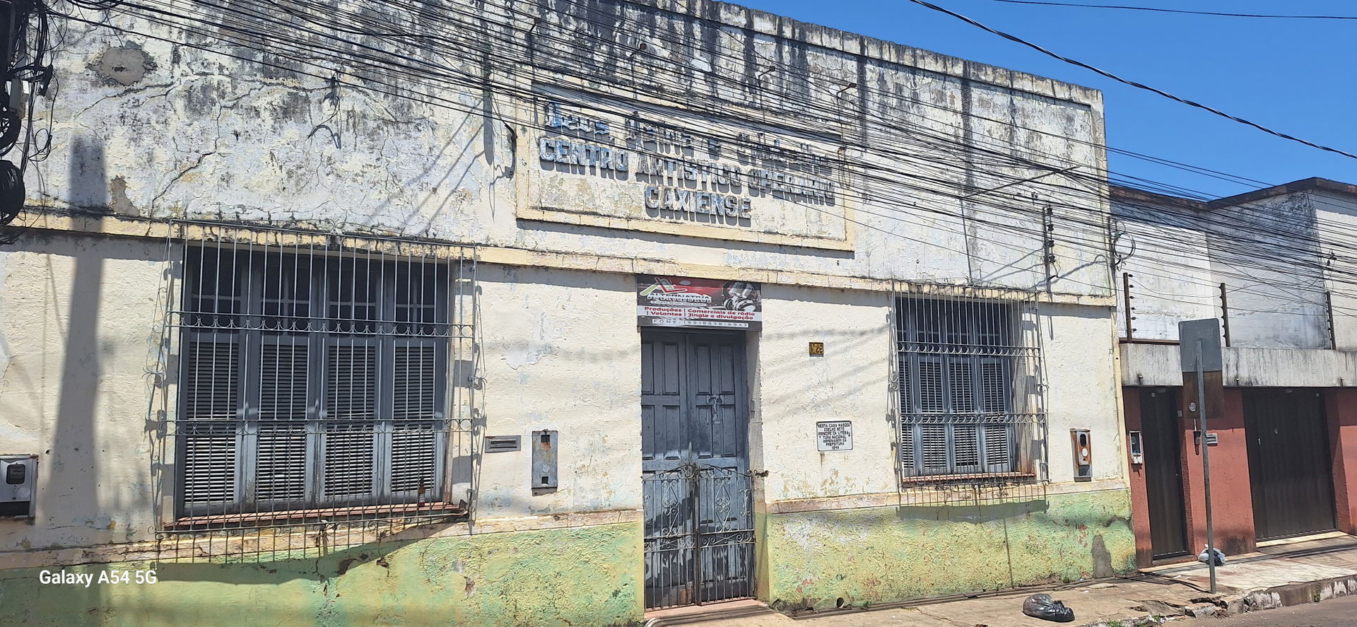 Casa onde nasceu o poeta Coelho Neto, em Caxias (MA). Sede do C…