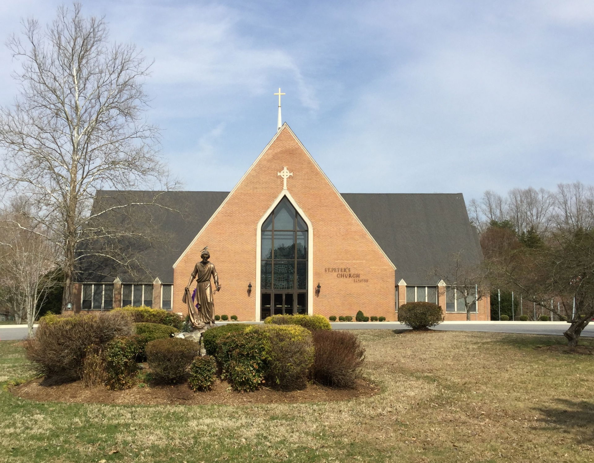 Front View of St Peter, Waldorf, MD