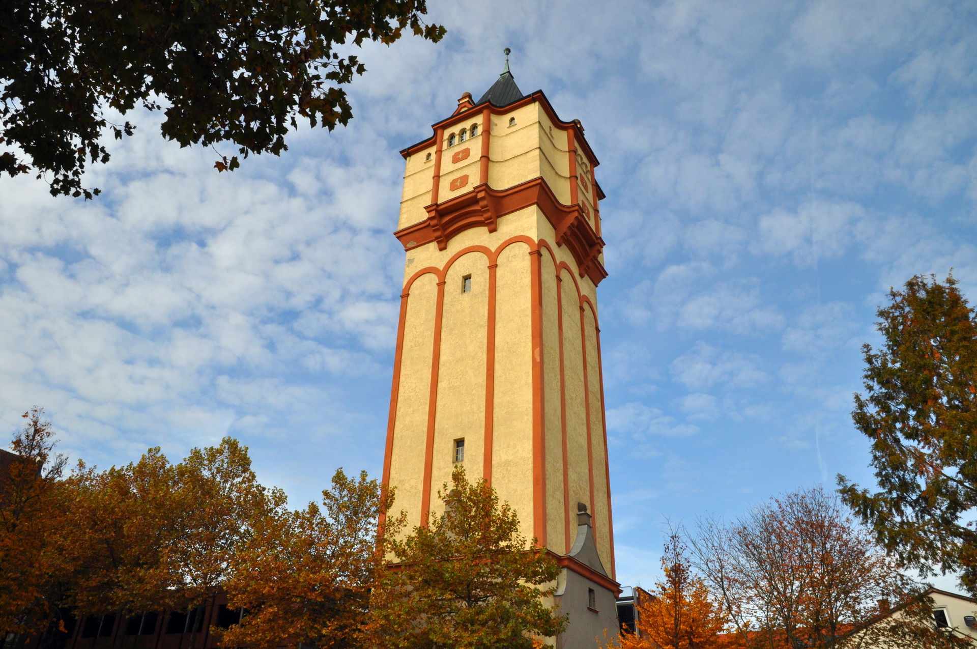 Der Wasserturm in Straubing.