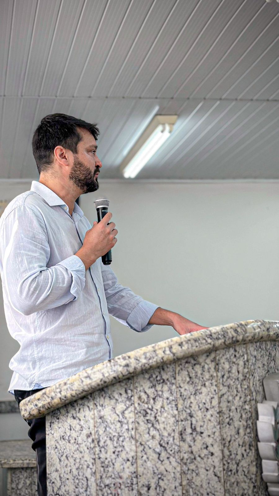 Prefeito André Fagundes, prefeito de Nova Venécia