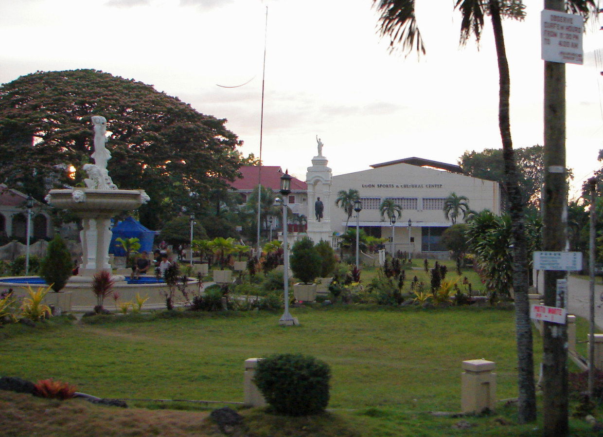 Public park and Cultural Center in Loon, Bohol, Philippines