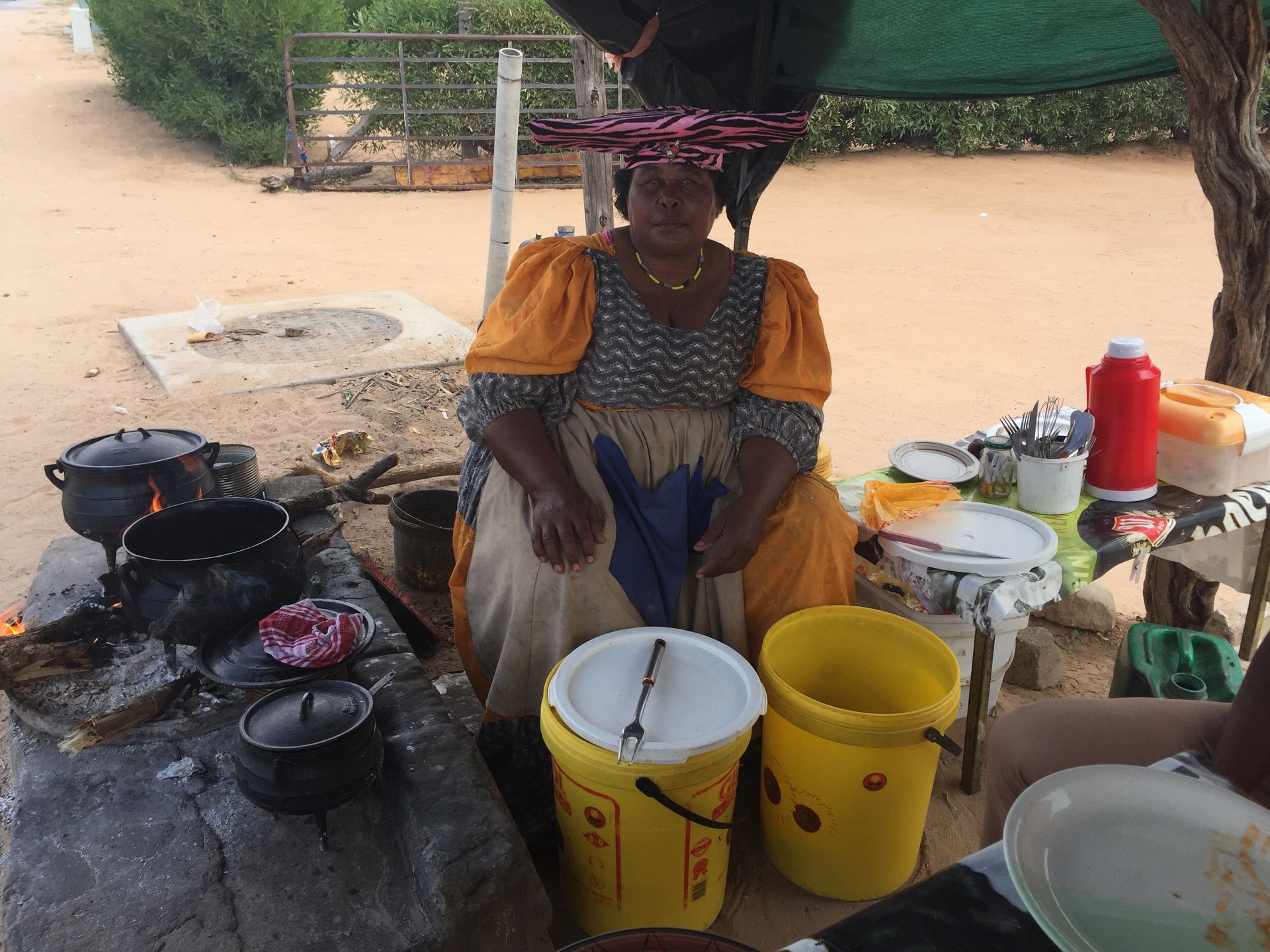This is an image of "African people at work" from