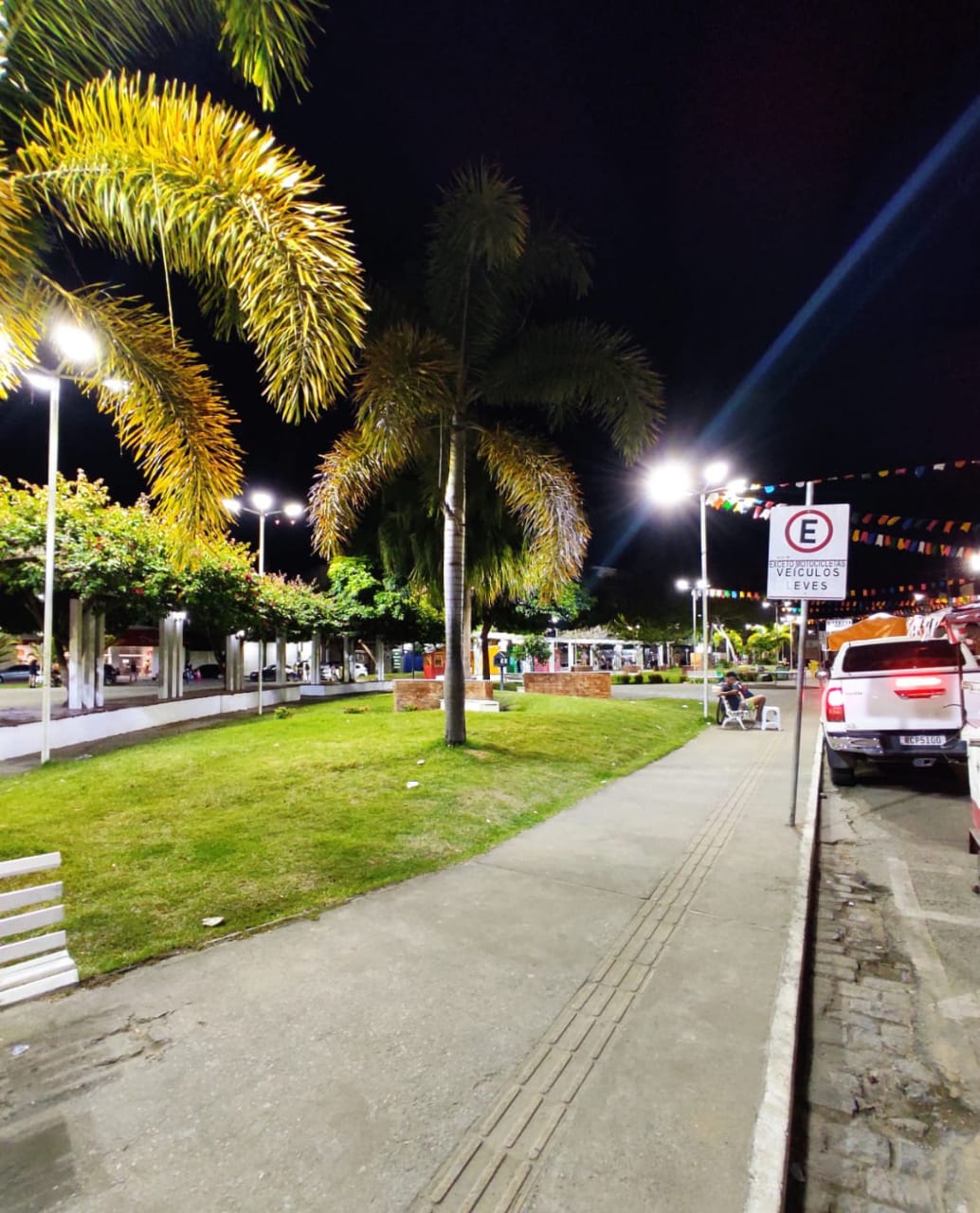 Praça Ruy Barbosa (centro), em Ipiaú