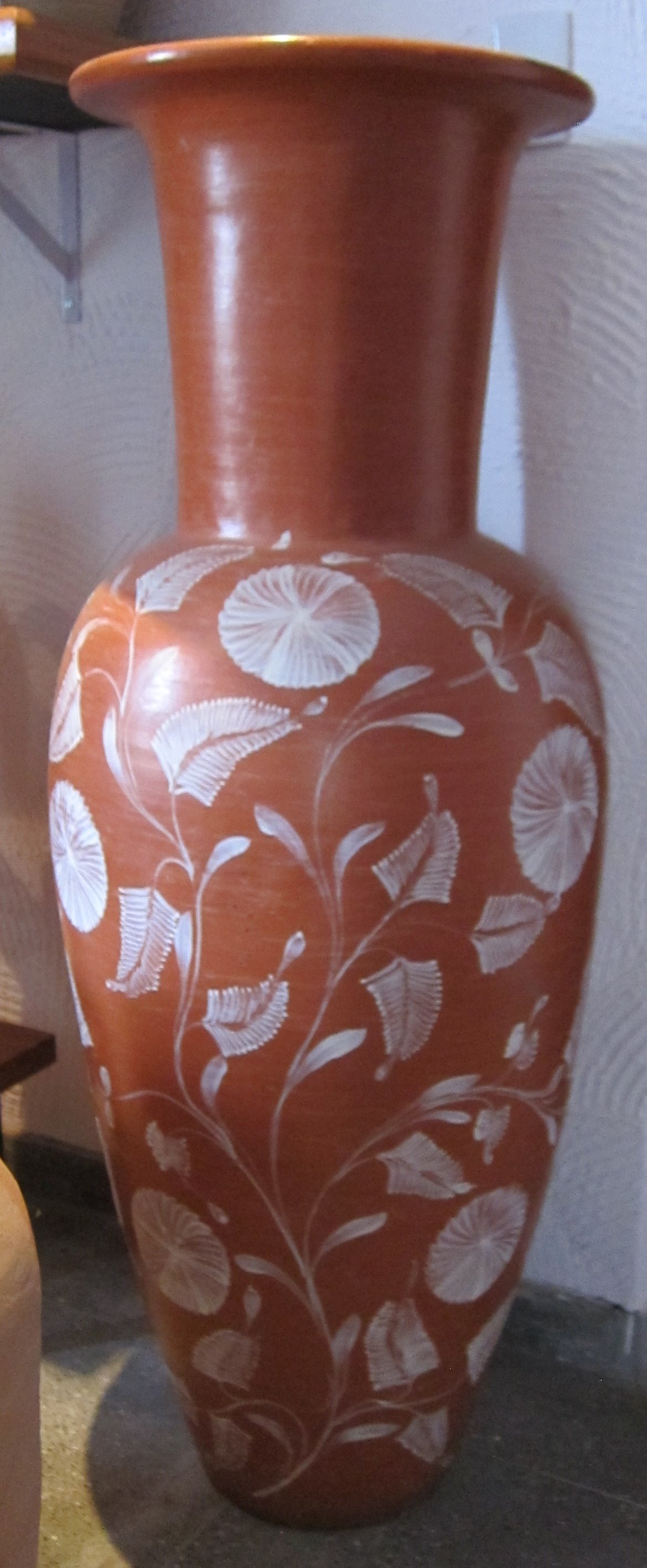 Ceramic floor vase from Maragogipe, State of Bahia, Brazil. Th…