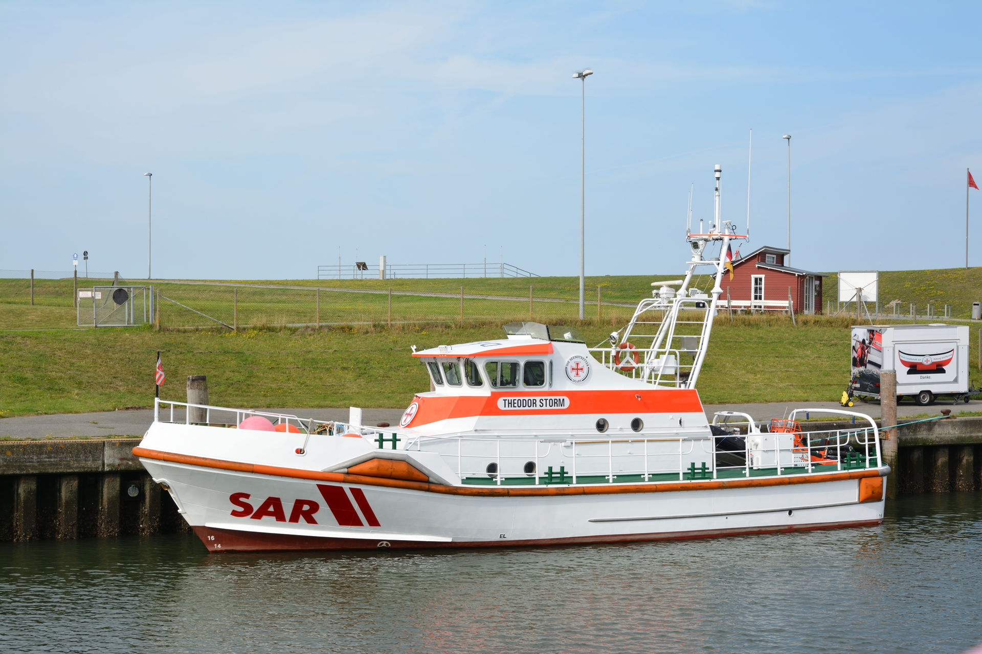 Bilder von Helgoland im Juli 2019Die Theodor Storm (ship, 2010)…