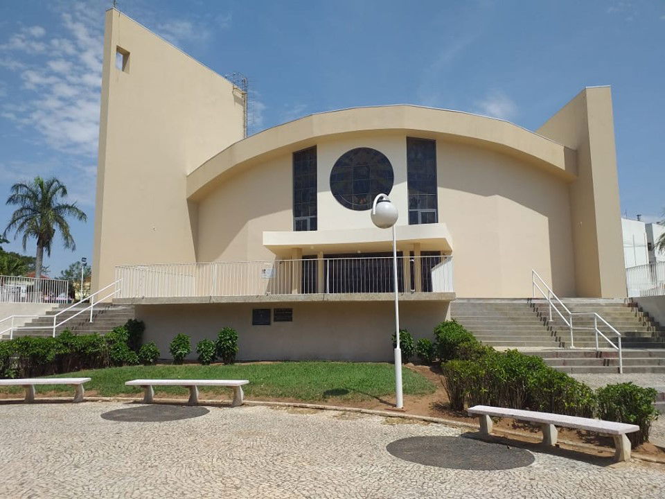 Igreja Matriz de Garça em 2019