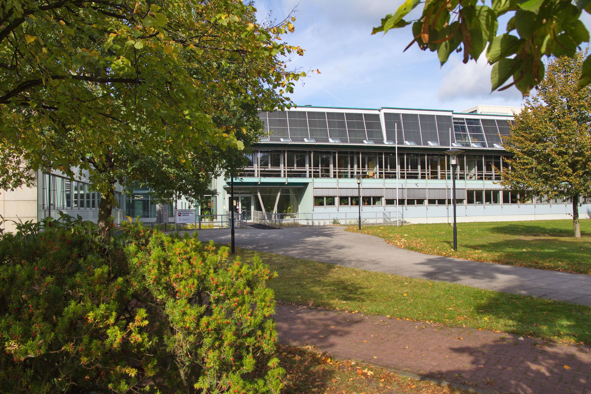 Amtsgericht in Gifhorn, Niedersachsen, Deutschland.