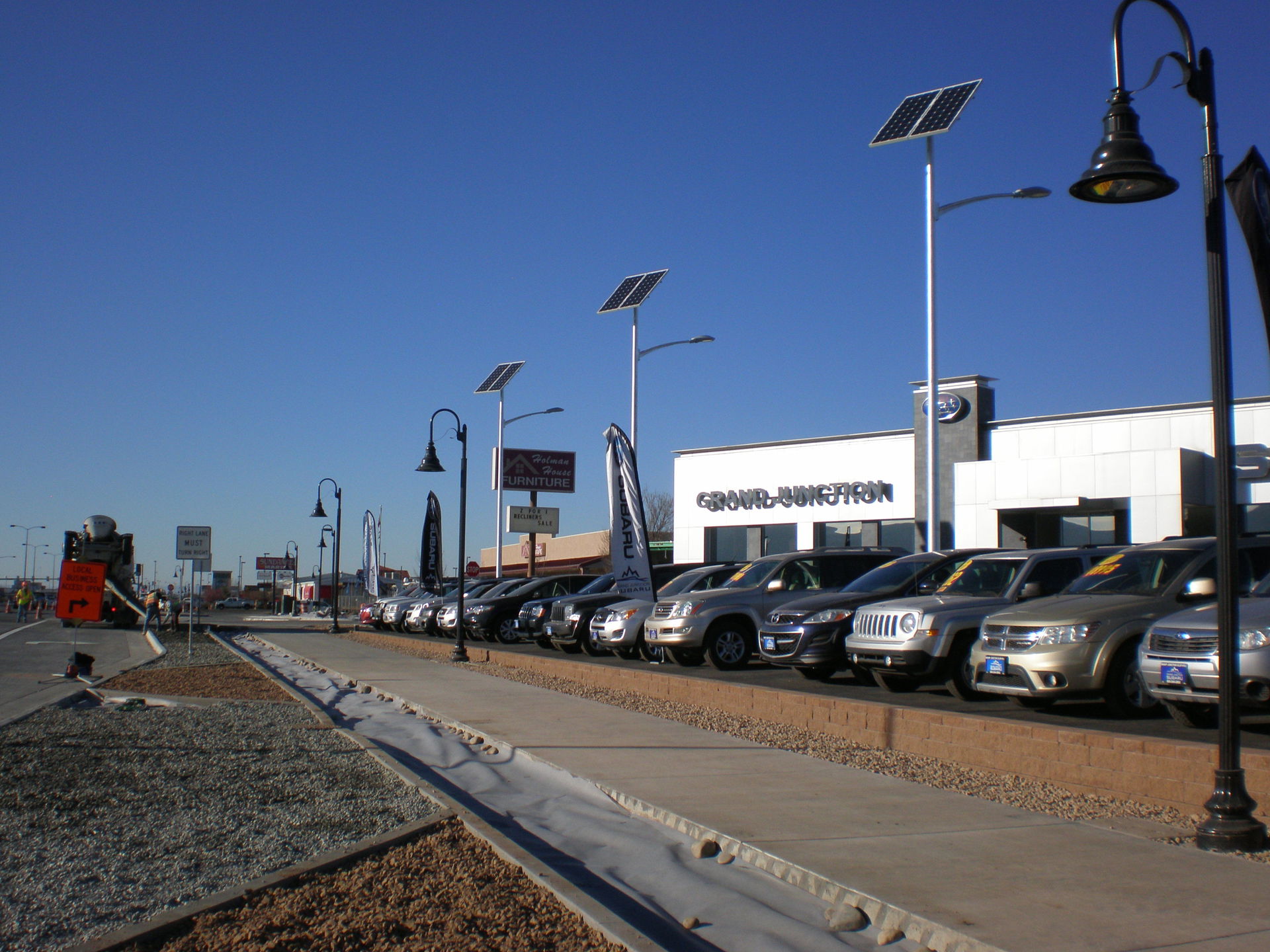 This project was located at a Subaru dealership in Grand Juncti…