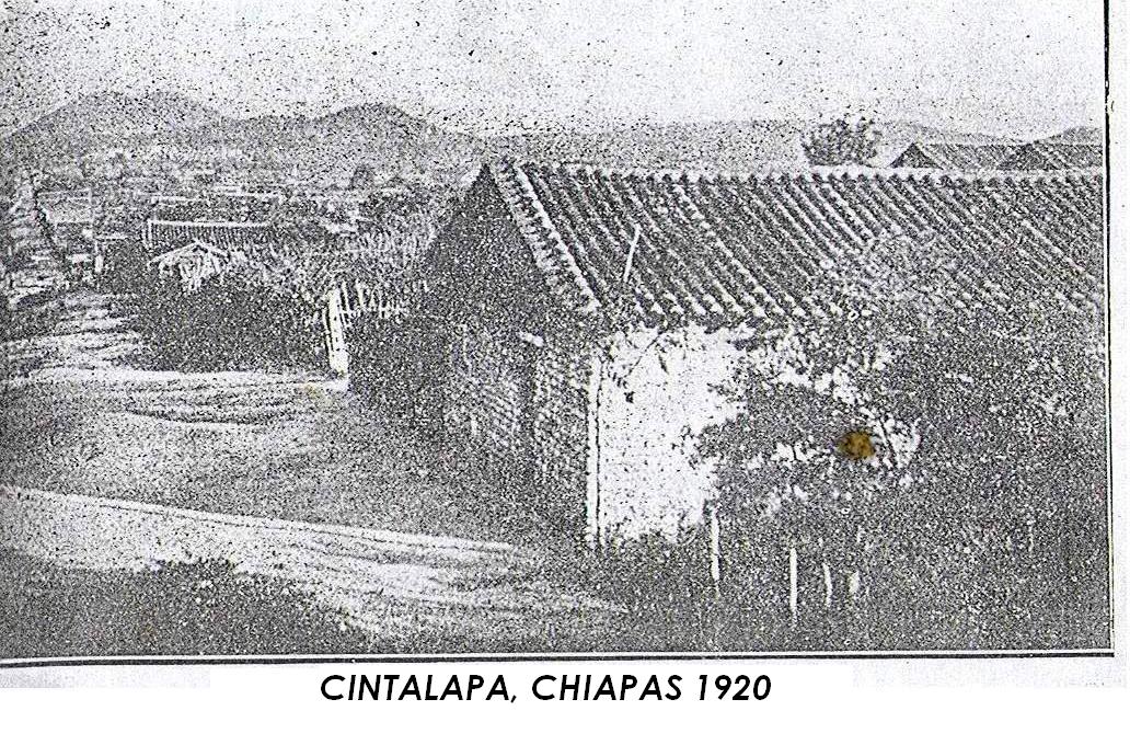 UNA FOTO DE CINTALAPA DE 1920