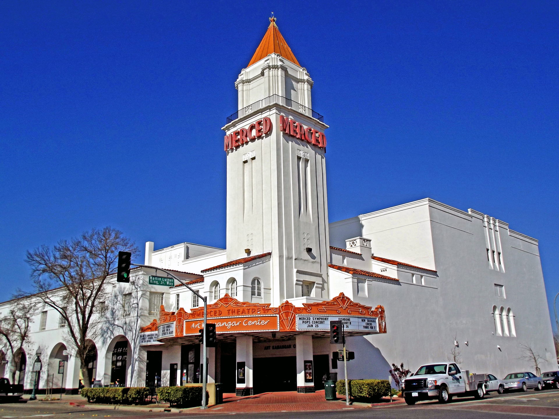 Merced Theatre, Main St. Merced, California