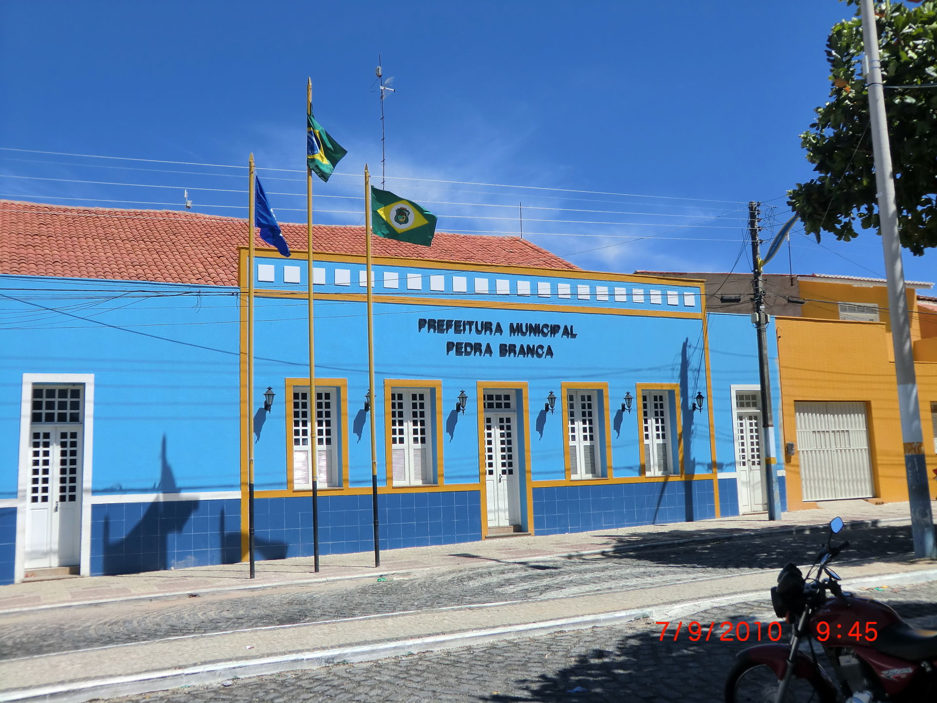 Prédio da Prefeitura de Pedra Branca - CE