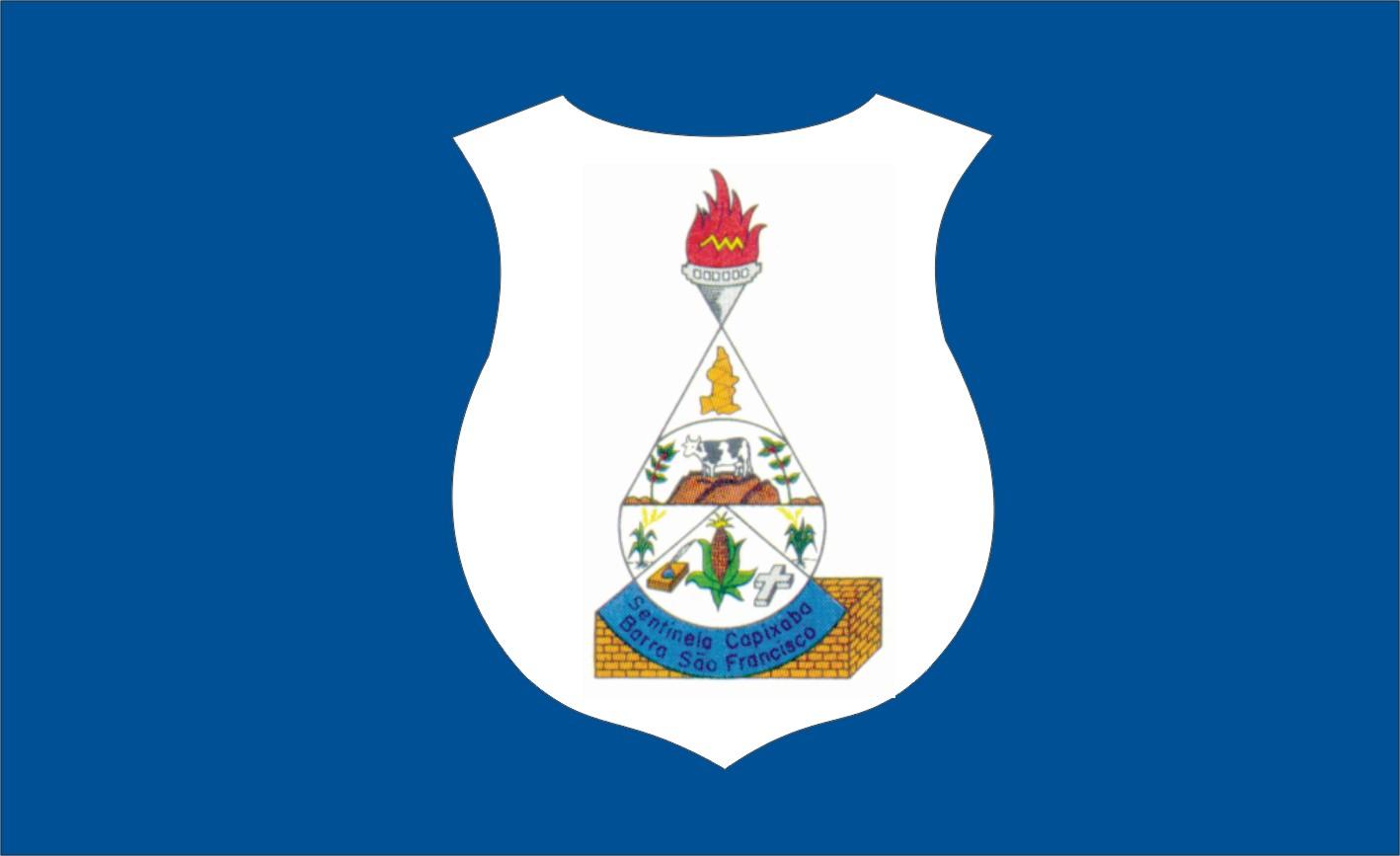 Bandeira da cidade de Barra de São Francisco, ES, Brasil
