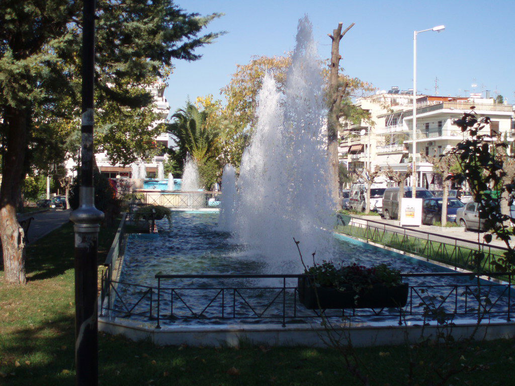 fountains in Argyroupoli, Athens