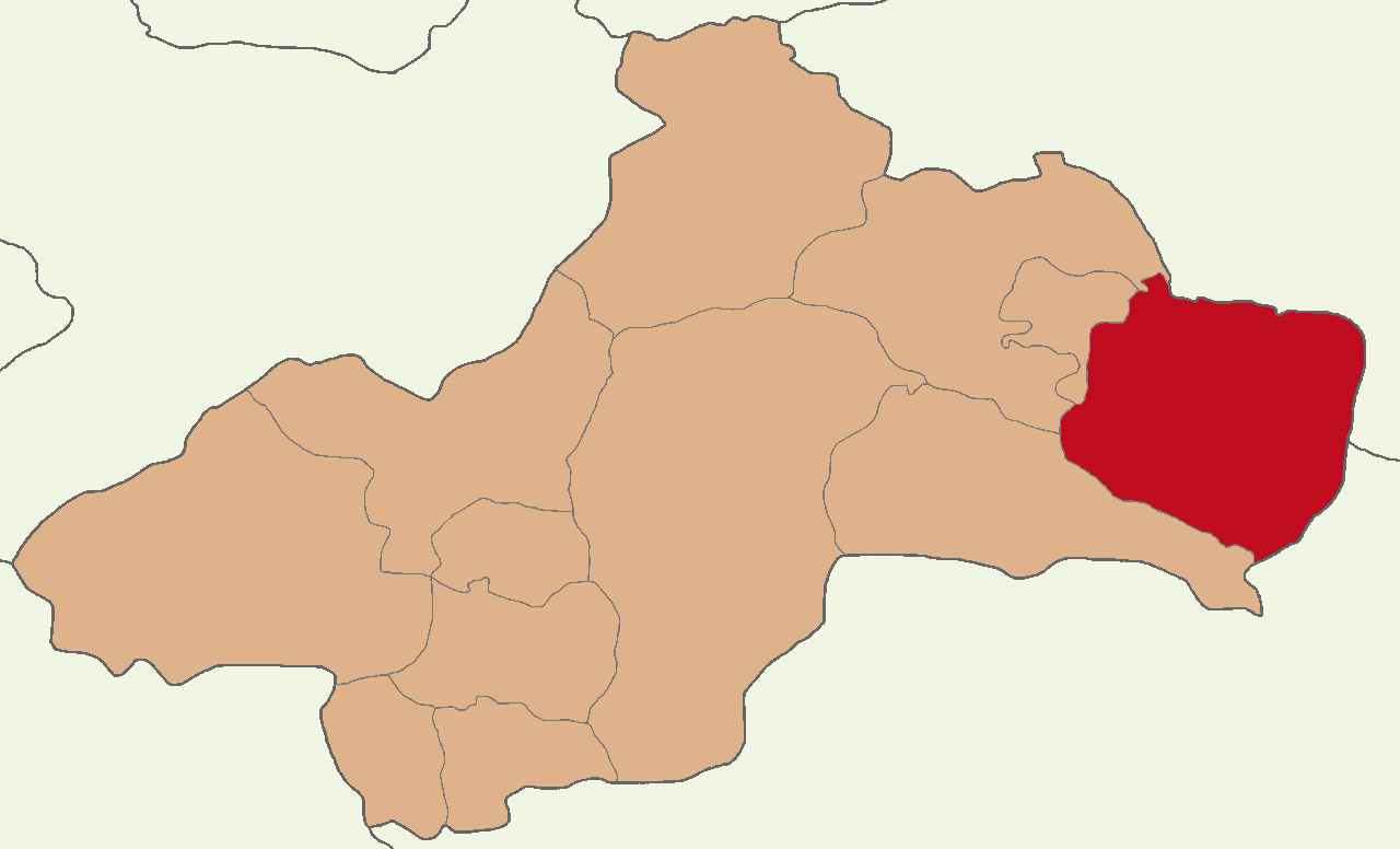 Reşadiye ilçesinin konumu