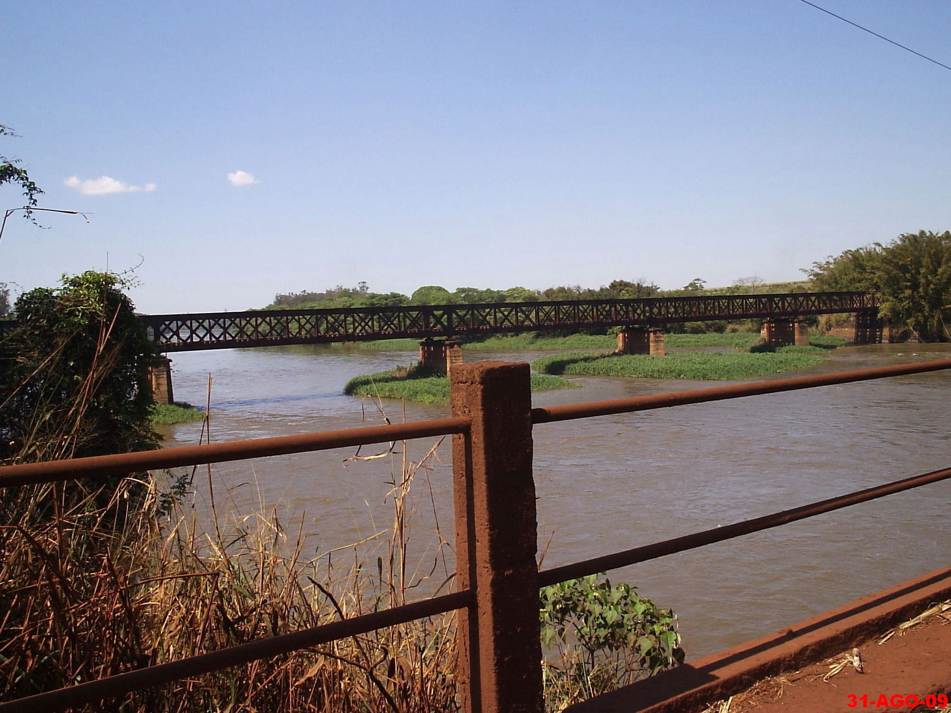 Ponte Ferroviária - Rio Pardo - Pontal