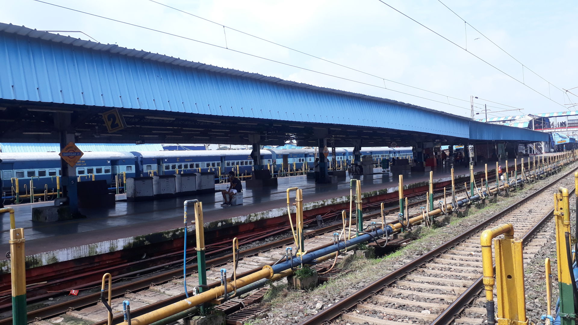 Dhanbad Junction railway station in Dhanbad, Jharkhand