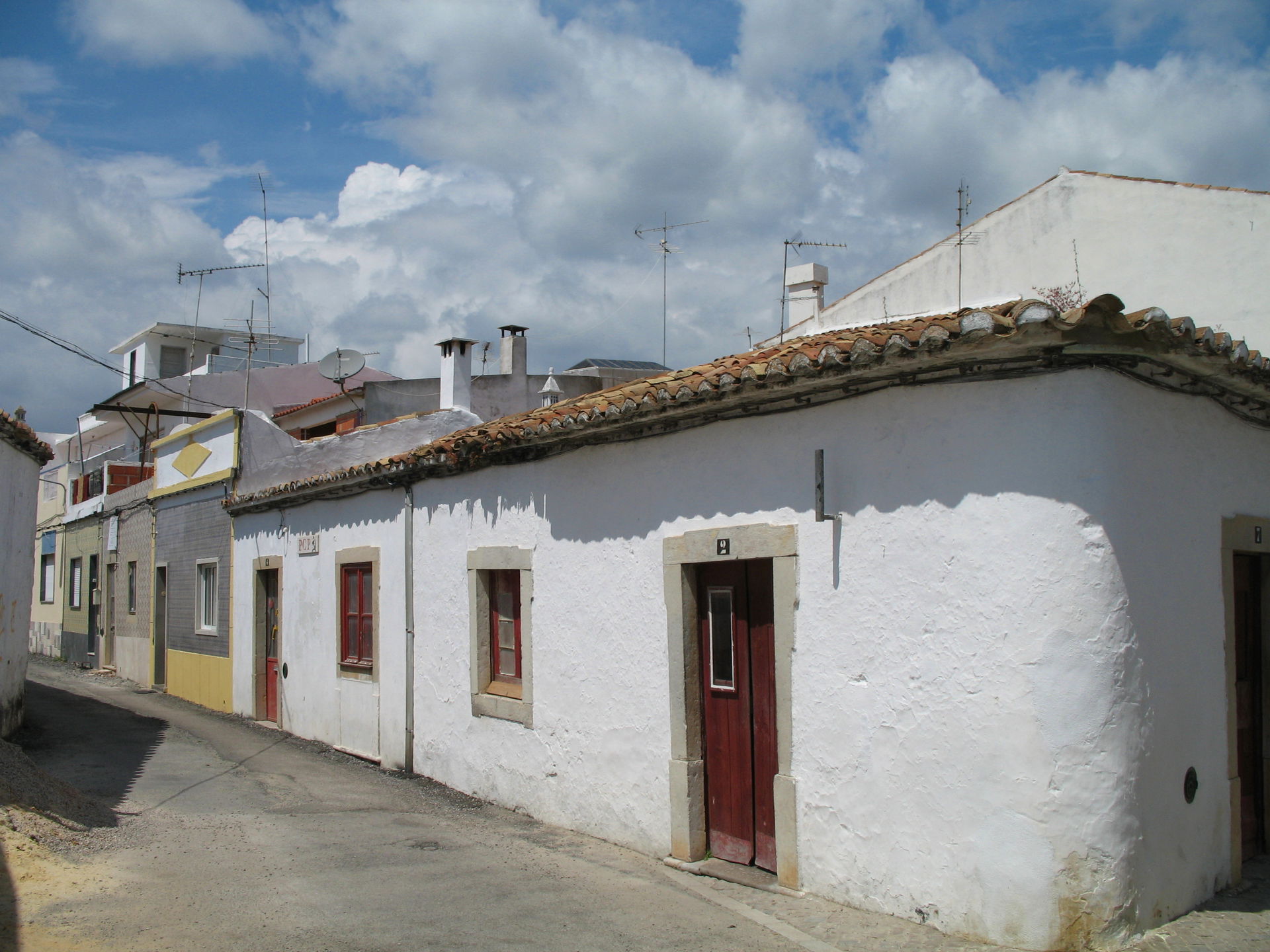 São Brás de Alportel (Algarve, Portugal): old houses