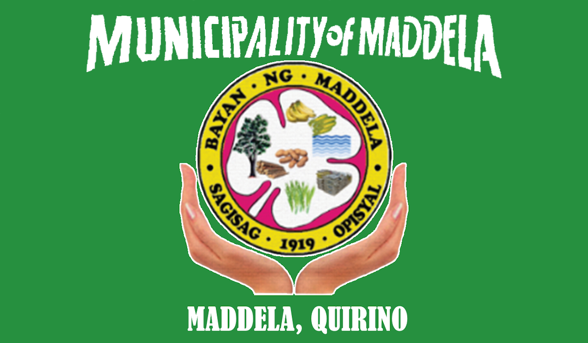 Flag of Maddela, Quirino