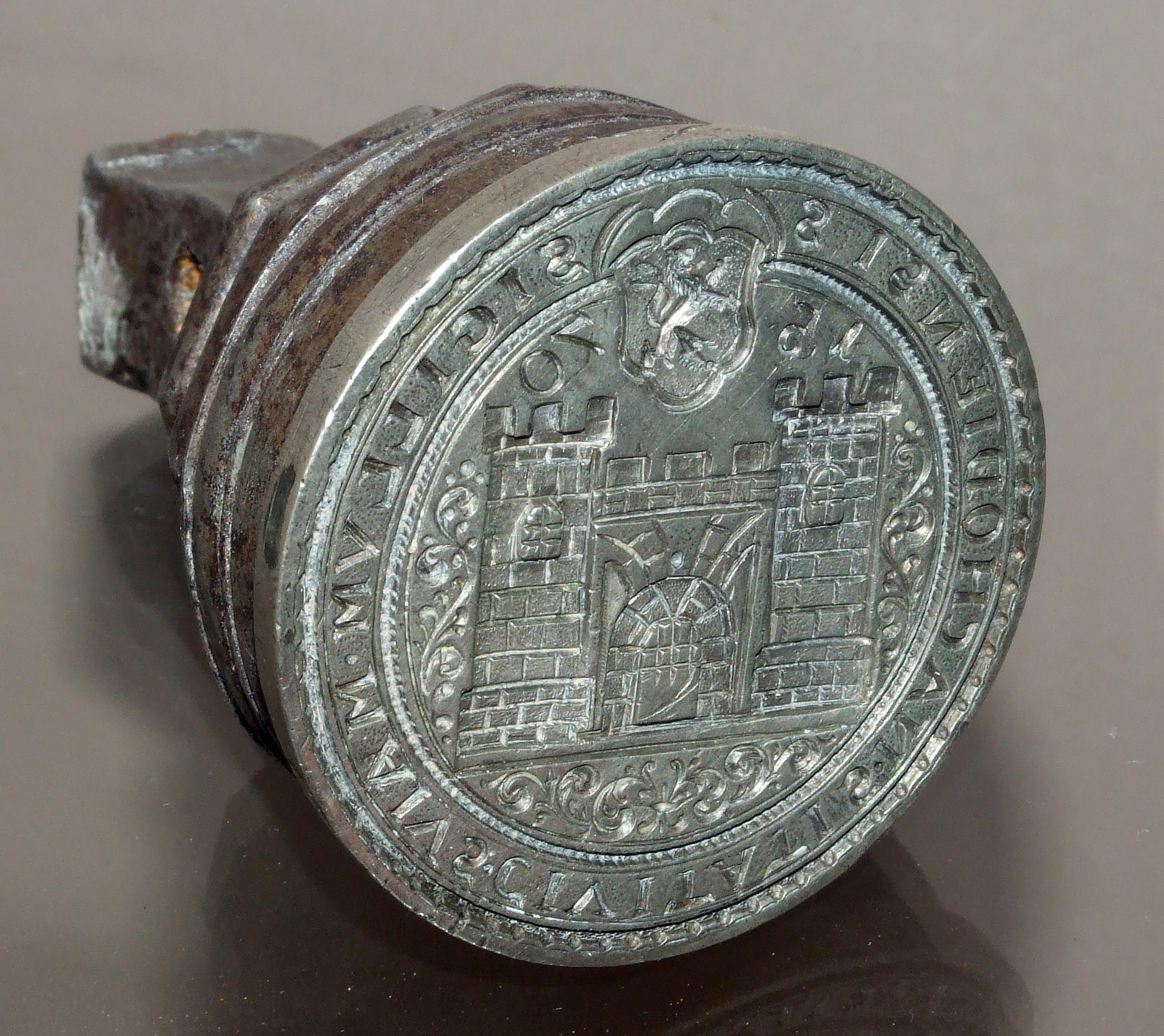 Seal of Náchod town from 1570