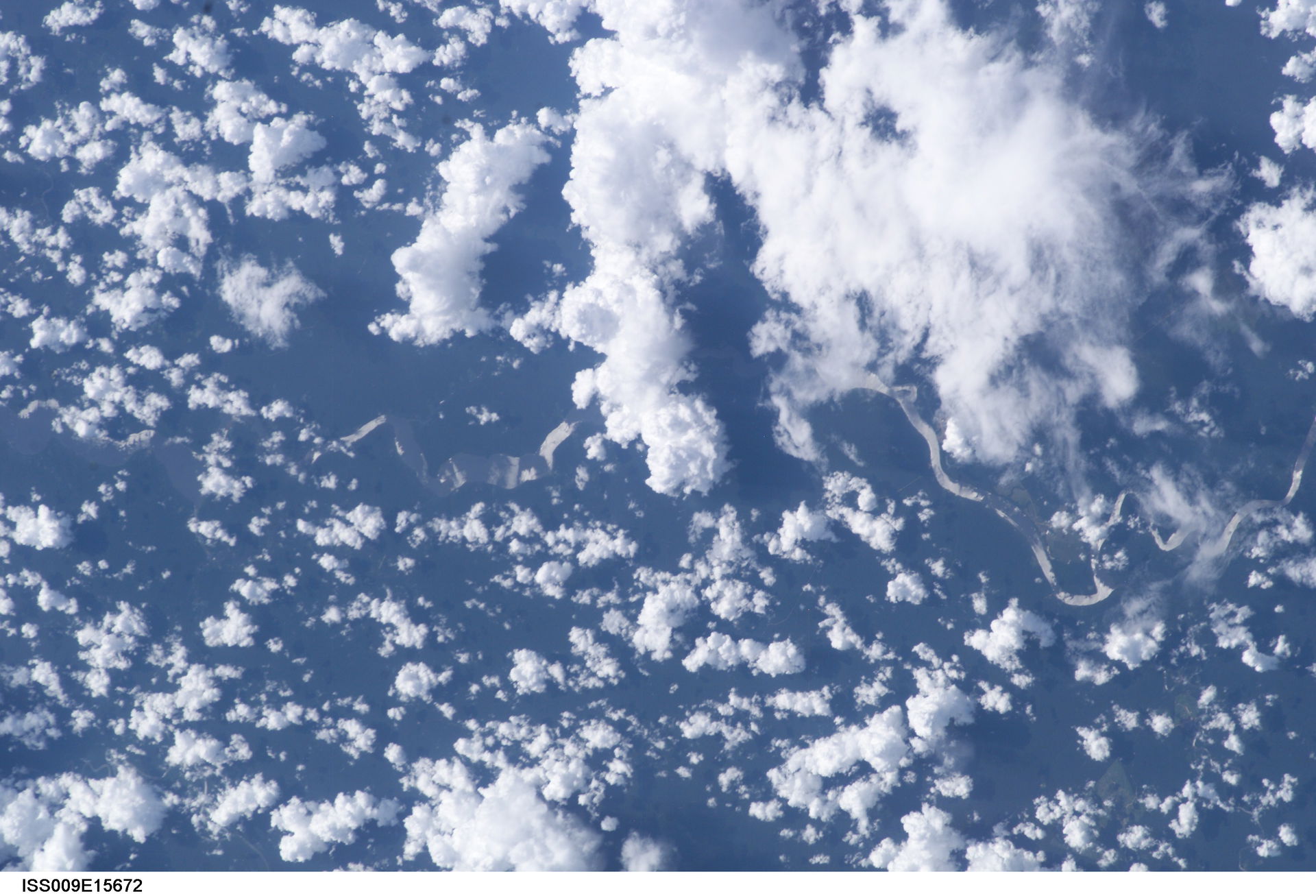 View of Brazil taken during ISS Expedition 9.