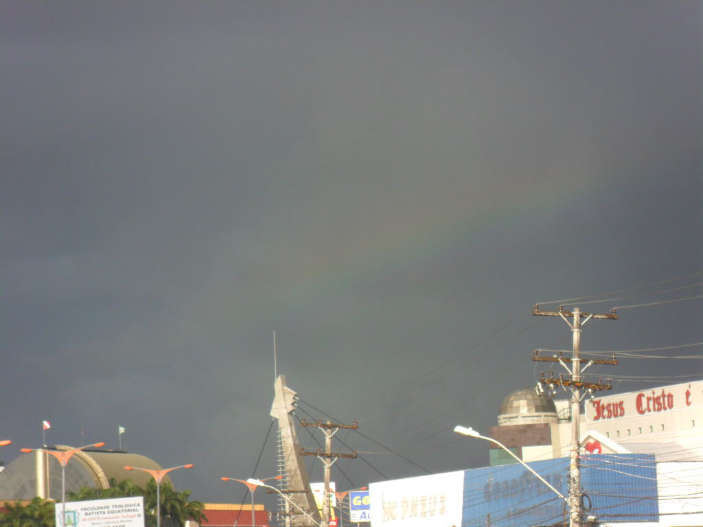 arco-iris em belem pa