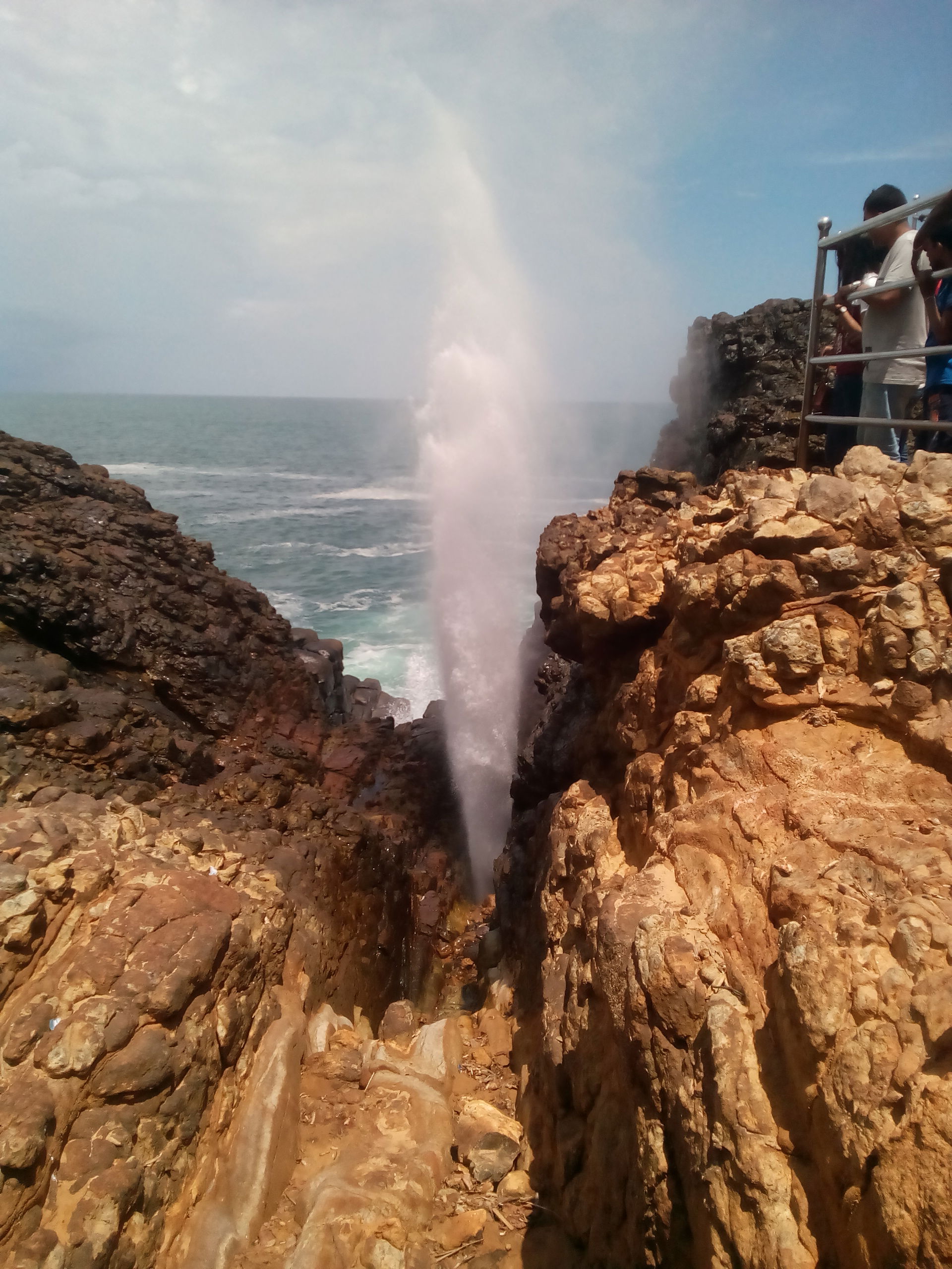 Second largest blowhole in the world