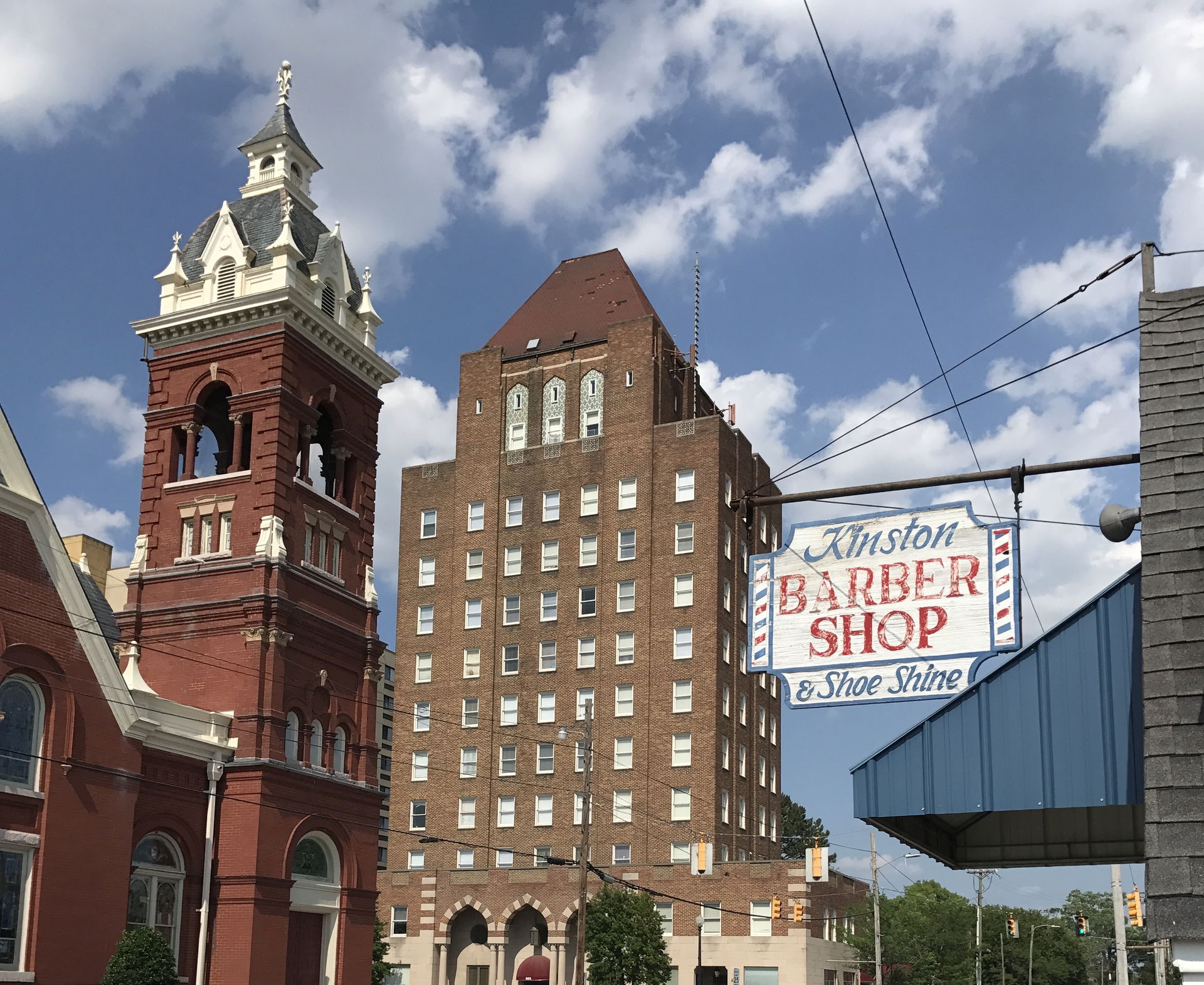 Queen Street United Methodist Church, Kinston Hotel, Kinston Ba…