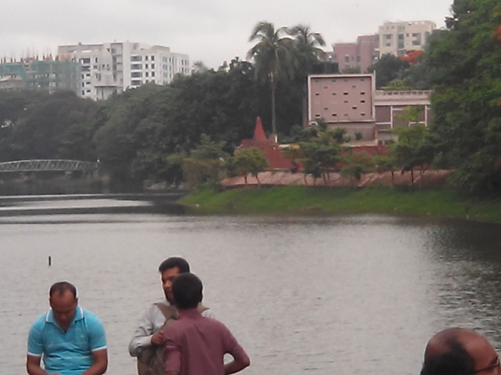 A natural scenery in a city Bangladesh.