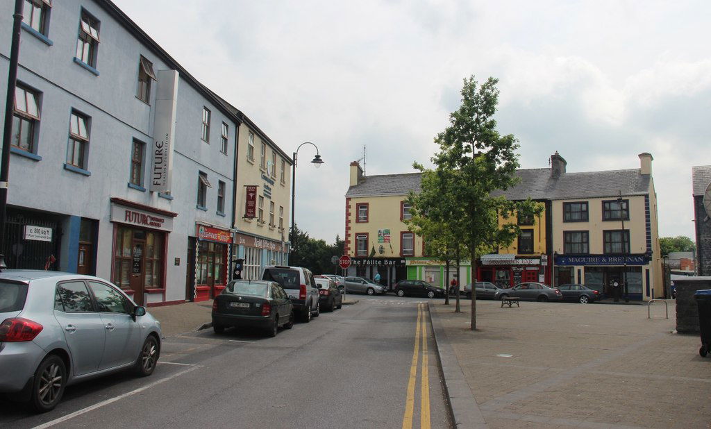 Quiet street in Claremorris