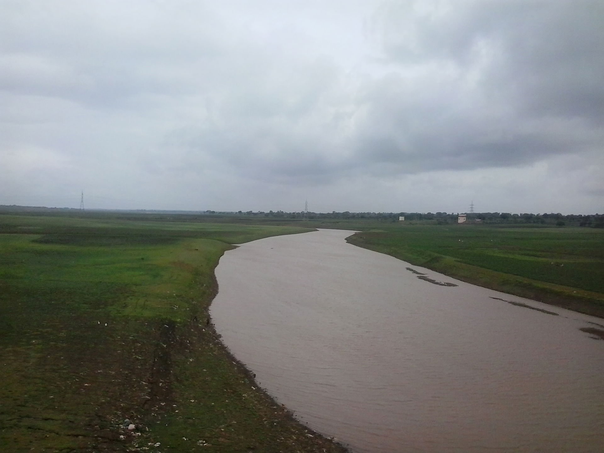 River Malaprabha near Bailhongal in Karnataka, India