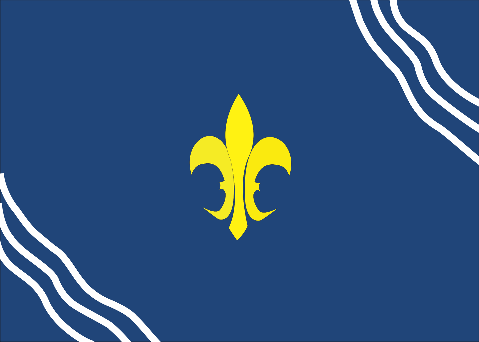 Modelo da Bandeira do Município de Entre Rios - Bahia