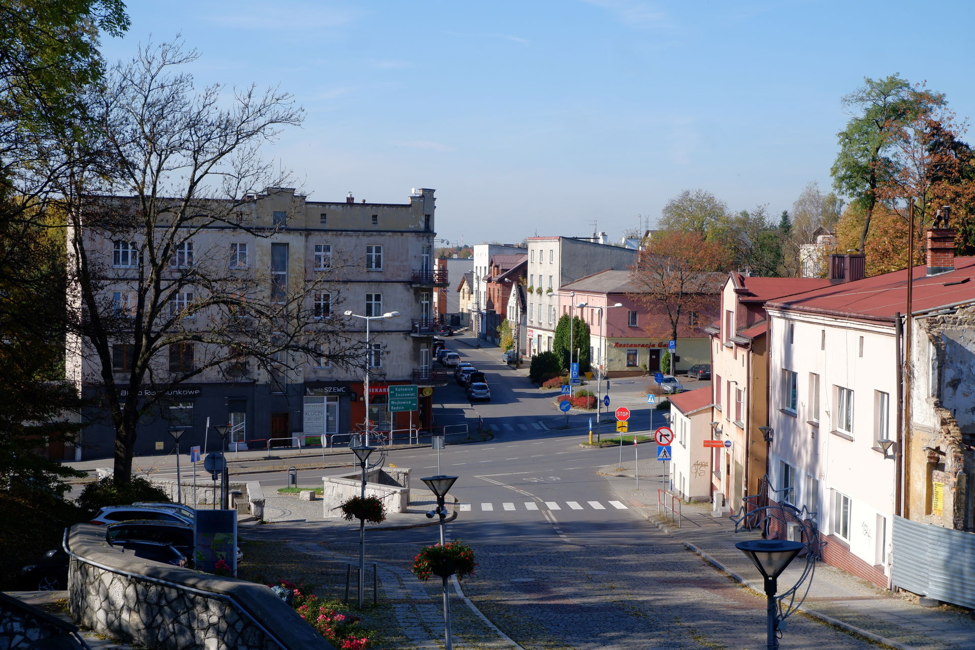 Bytomska Street in Bytomskie Przedmieście district of Czeladź, …