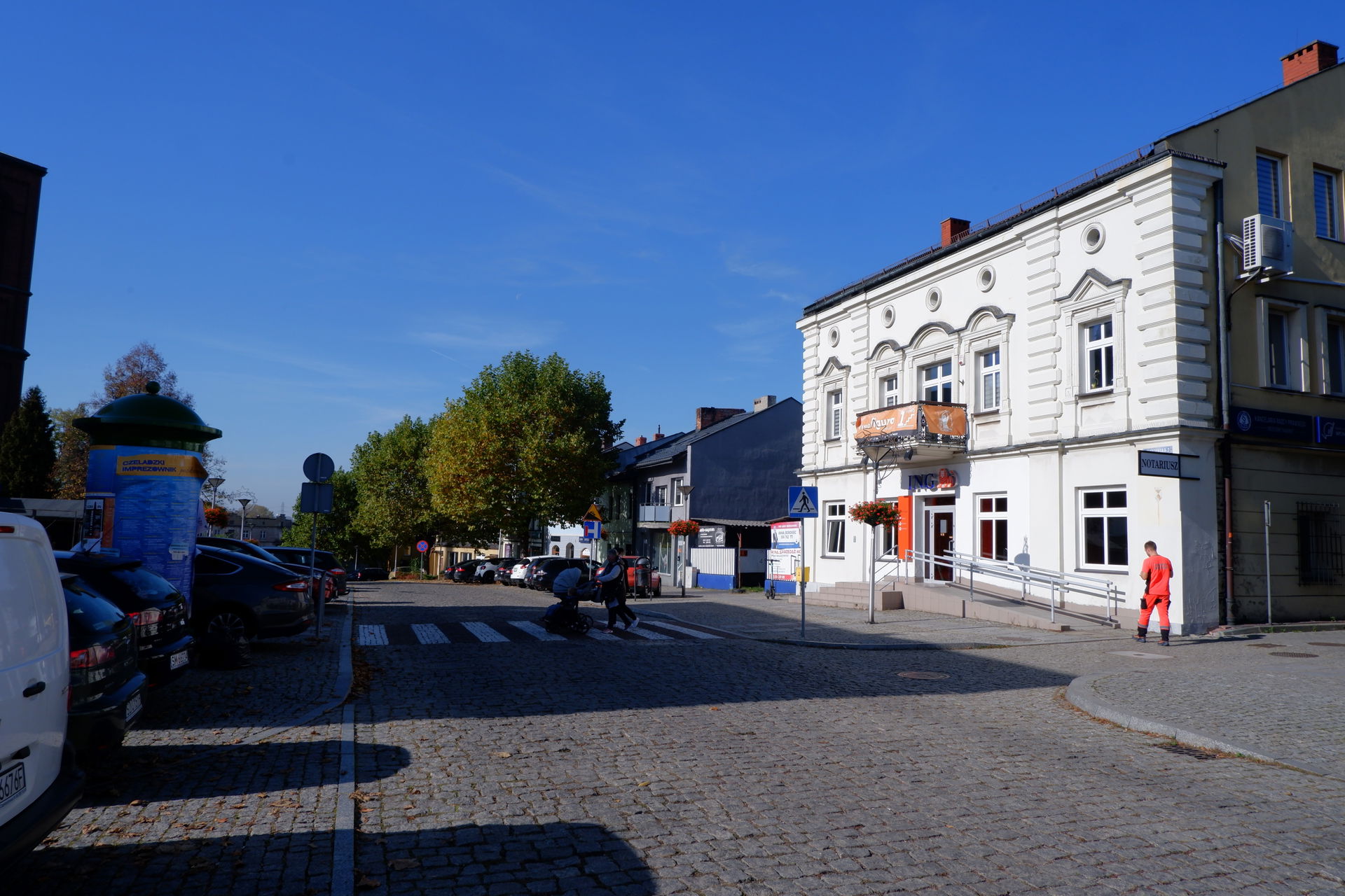Bytomska Street in Czeladź, Poland